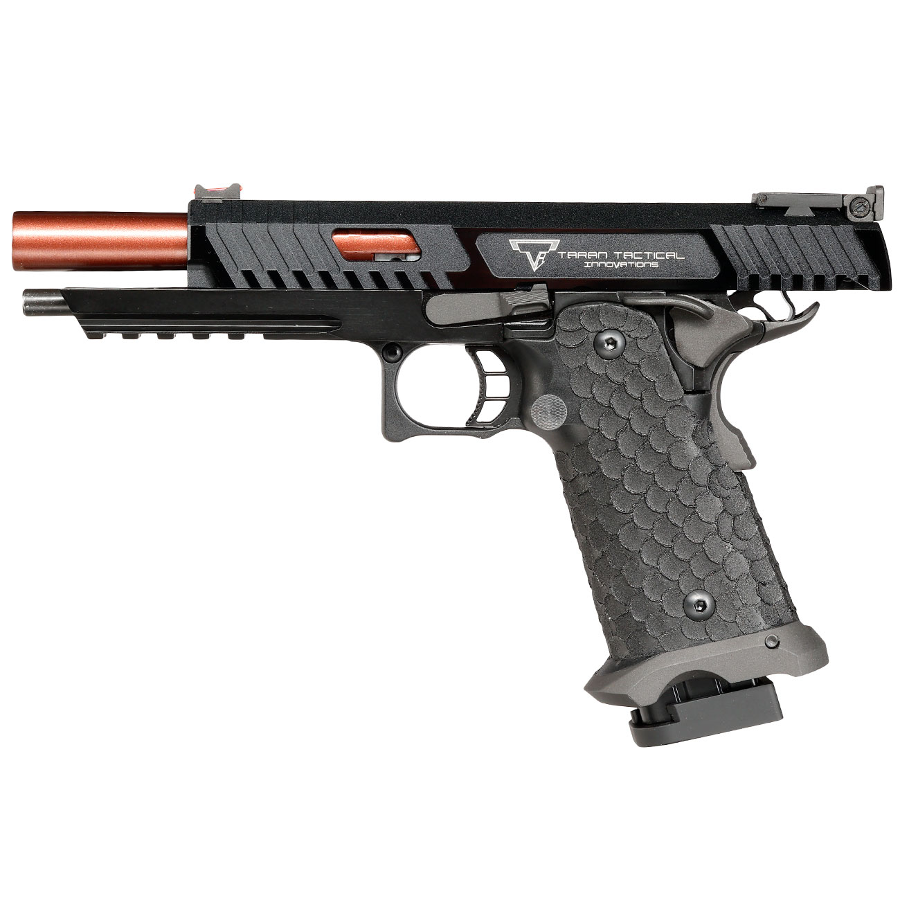 Army Armament TTI Innovations Combat Master Vollmetall GBB 6mm BB schwarz - CNC-Version Bild 2