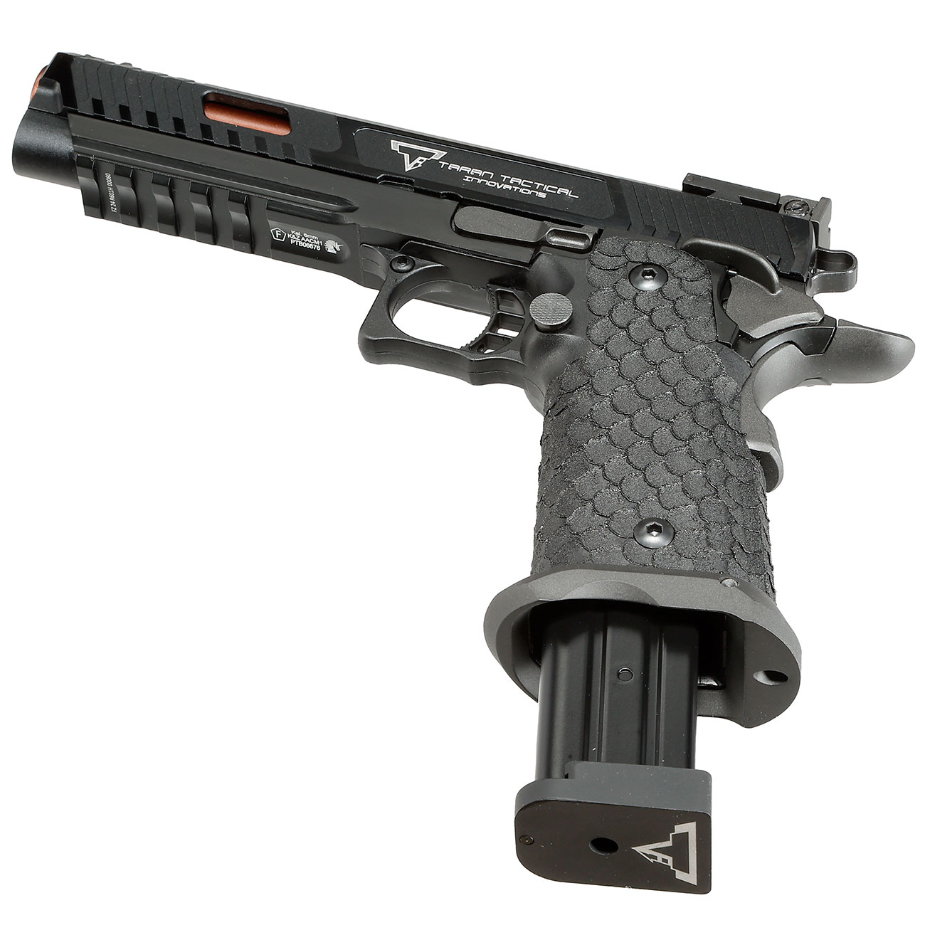 Army Armament TTI Innovations Combat Master Vollmetall GBB 6mm BB schwarz - CNC-Version Bild 5