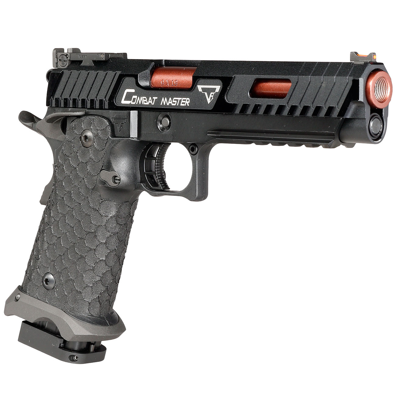 Army Armament TTI Innovations Combat Master Vollmetall GBB 6mm BB schwarz - CNC-Version Bild 7