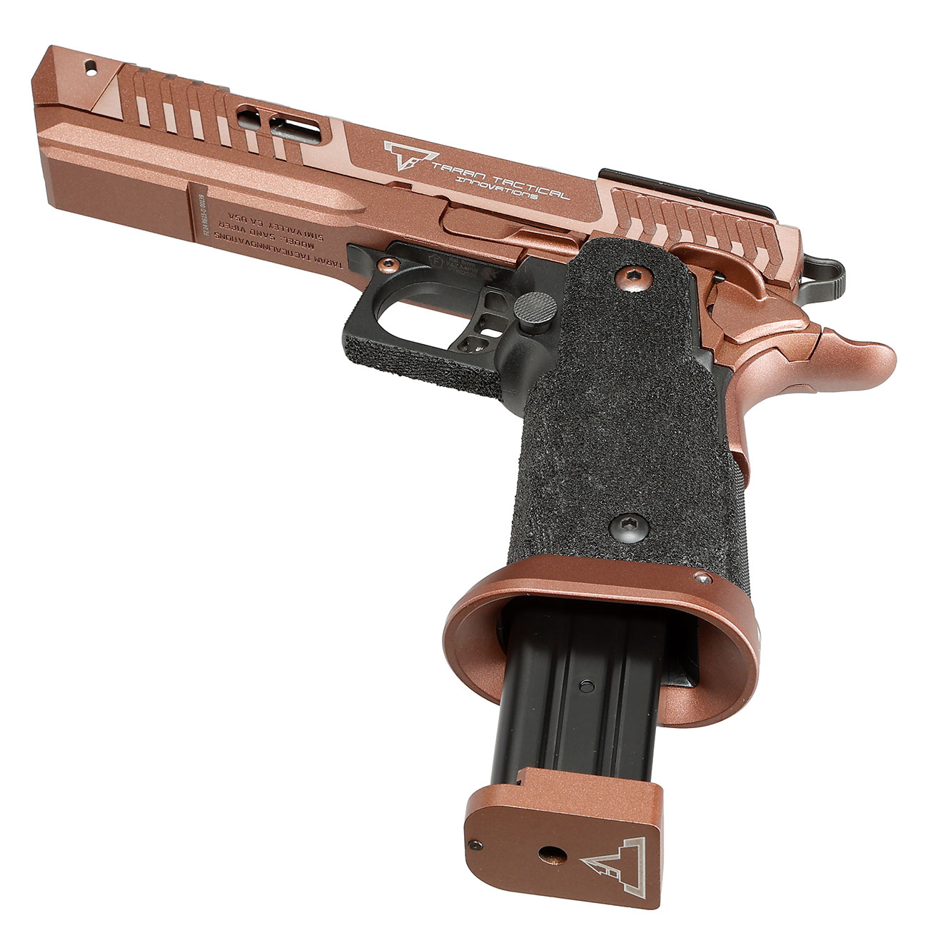 Army Armament TTI Innovations 2011 Sand Viper RMR Ready Vollmetall GBB 6mm BB coyote-bronze - Standard Version Bild 5