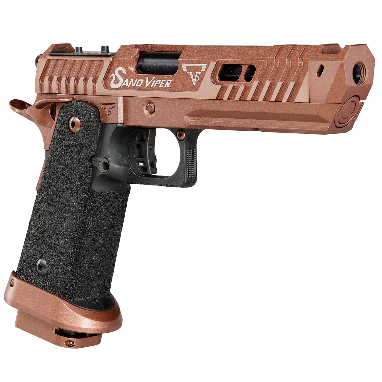 Army Armament TTI Innovations 2011 Sand Viper RMR Ready Vollmetall GBB 6mm BB coyote-bronze - Standard Version Bild 7