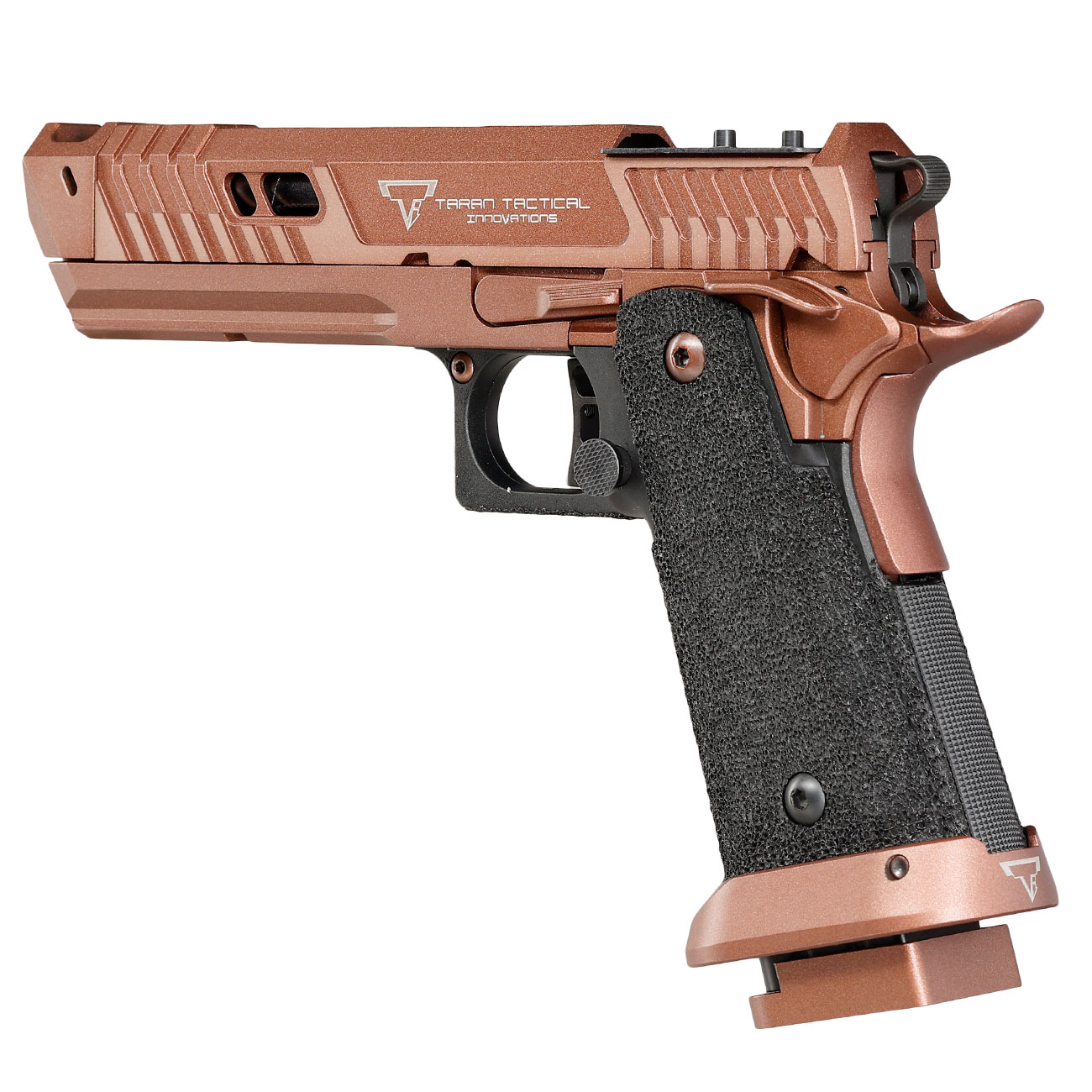 Army Armament TTI Innovations 2011 Sand Viper RMR Ready Vollmetall GBB 6mm BB coyote-bronze - Standard Version Bild 8