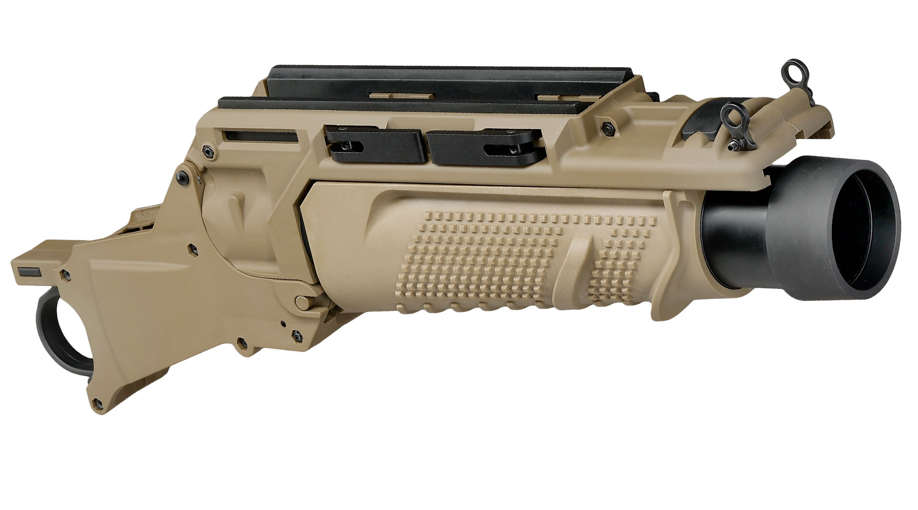 VFC EGLM 40mm Granatwerfer f. SCAR-L / MK16 und SCAR-H / MK17 Airsoftgewehre tan Bild 10