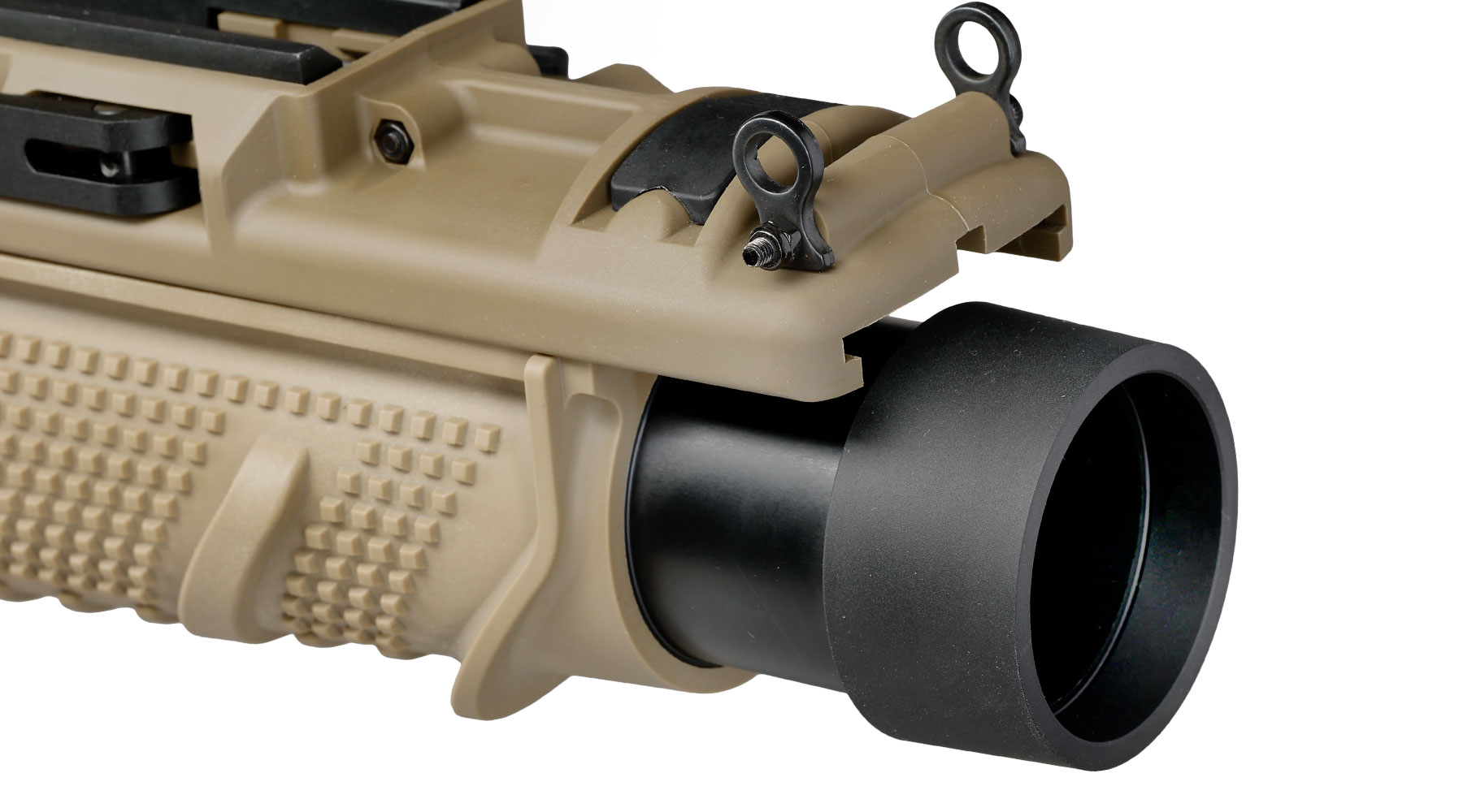 VFC EGLM 40mm Granatwerfer f. SCAR-L / MK16 und SCAR-H / MK17 Airsoftgewehre tan Bild 6