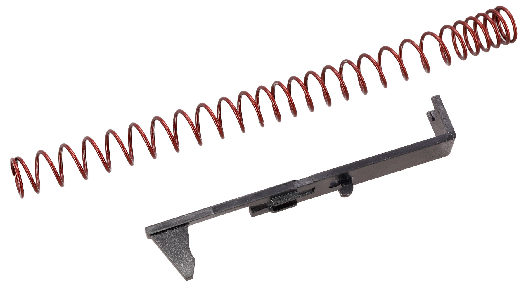 ICS M4 / M16 Split-Design Gearbox M120 komplett Standard Version oben silber MA-47 Bild 8