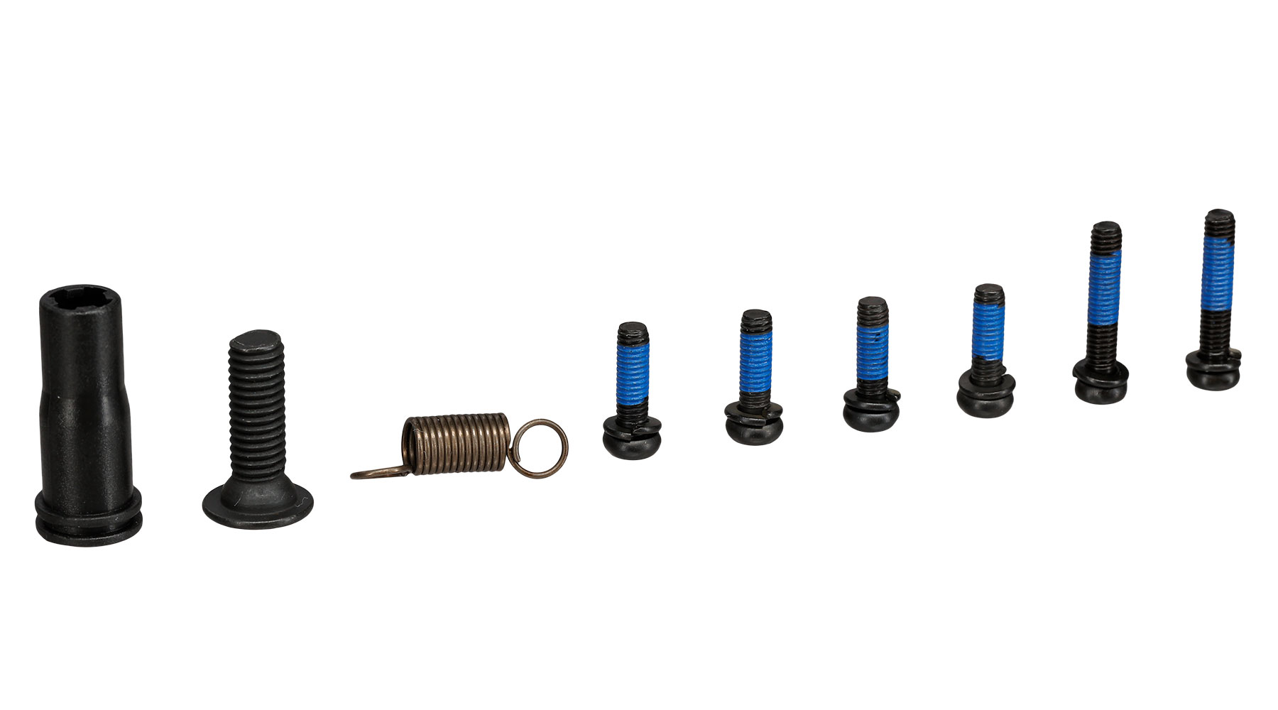 ICS M4 / M16 Split-Design Gearbox M120 komplett Standard Version oben silber MA-47 Bild 9