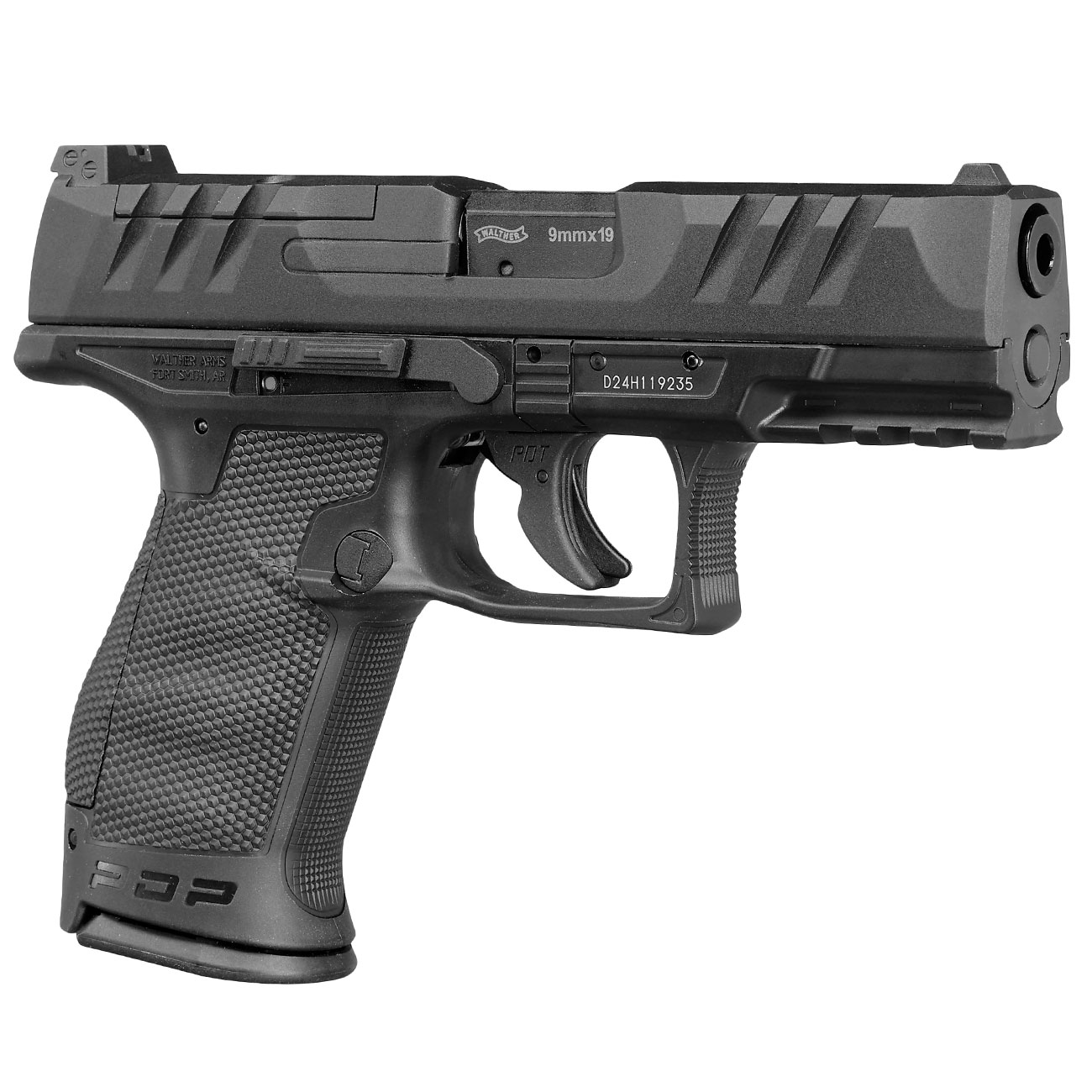 Walther PDP Compact 4 Zoll mit Metallschlitten CO2 BlowBack 6mm BB schwarz Bild 7
