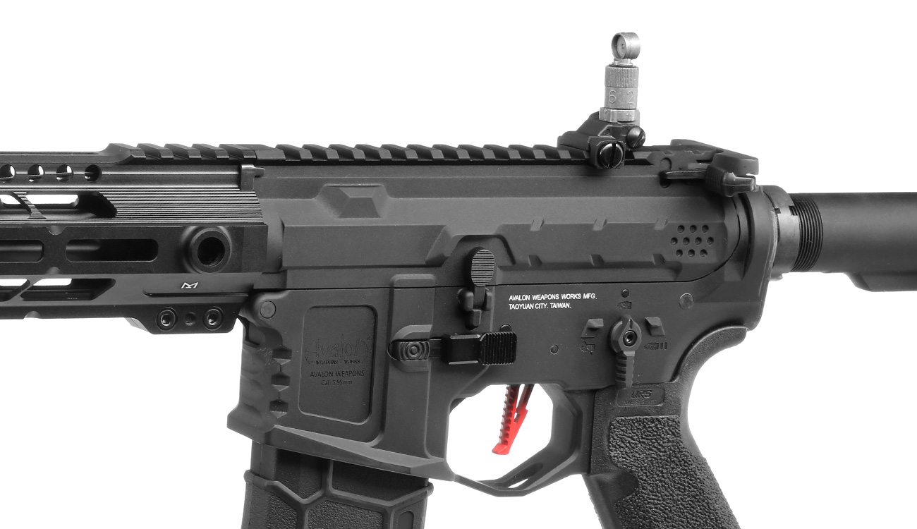 VFC Avalon Samurai Edge CQB Vollmetall Gate Aster System S-AEG 6mm BB schwarz Bild 7