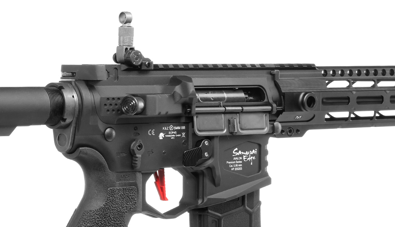VFC Avalon Samurai Edge CQB Vollmetall Gate Aster System S-AEG 6mm BB schwarz Bild 8