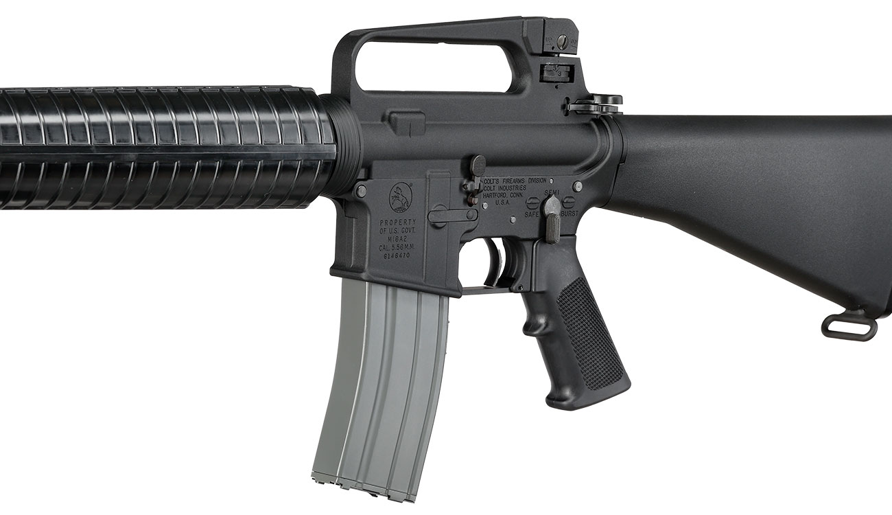 VFC Colt M16A2 Vollmetall Gas-Blow-Back 6mm BB schwarz Bild 6