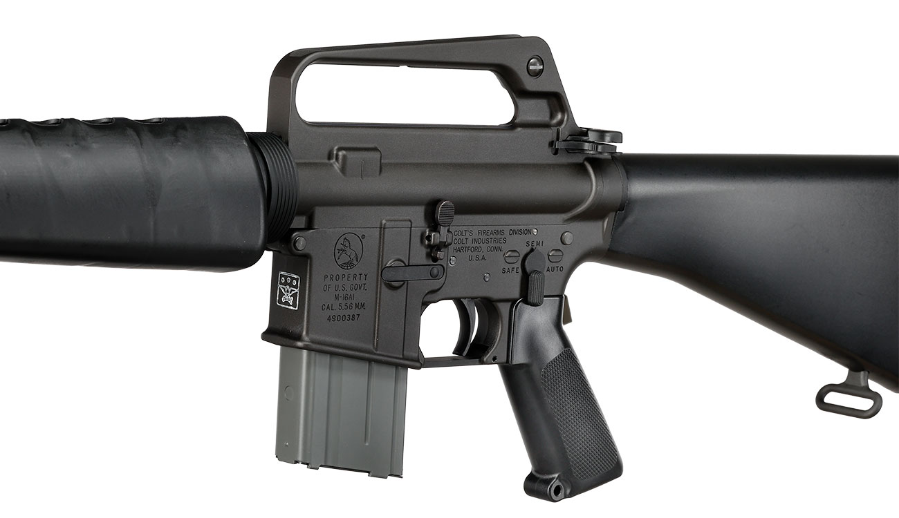 VFC Colt M16A1 Vollmetall Gas-Blow-Back 6mm BB schwarz Bild 6