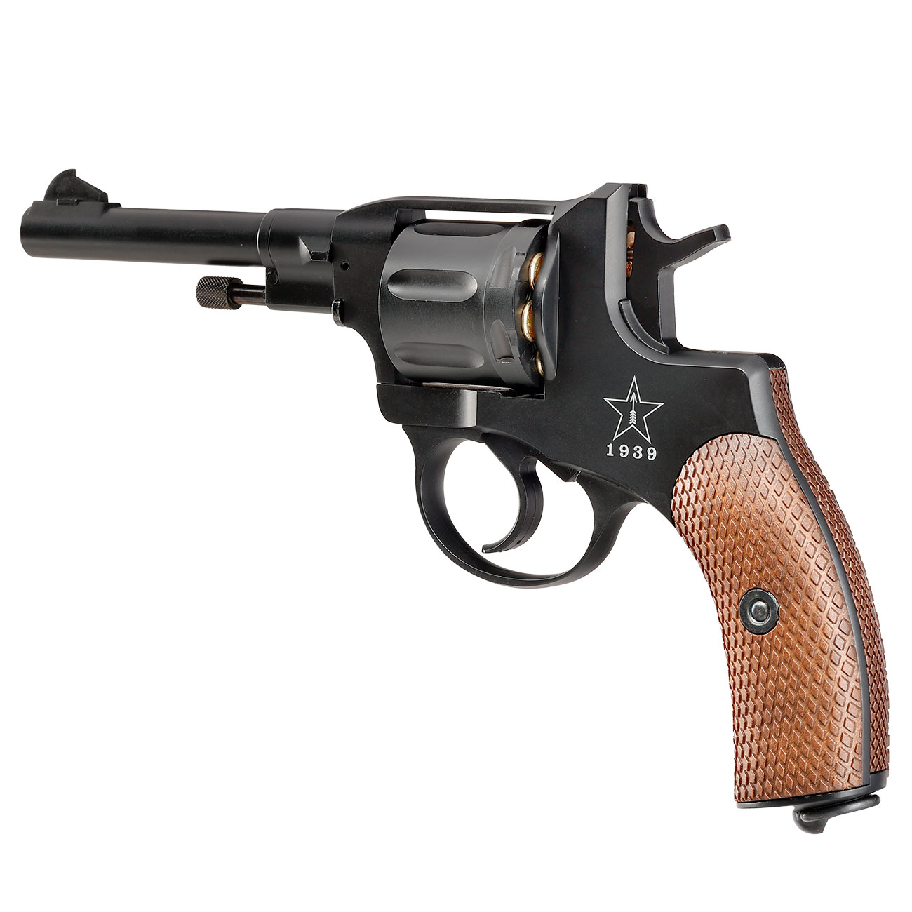 Gletcher NGT-F Revolver Vollmetall CO2 6mm BB schwarz Bild 8