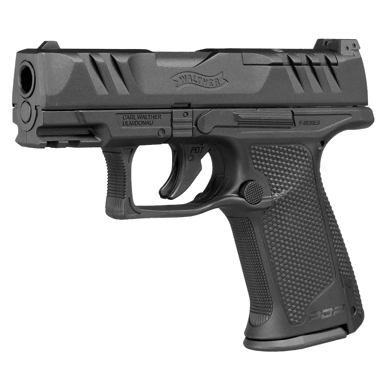 Walther PDP F-Series 3,5 Zoll mit Metallschlitten CO2 NBB 6mm BB schwarz