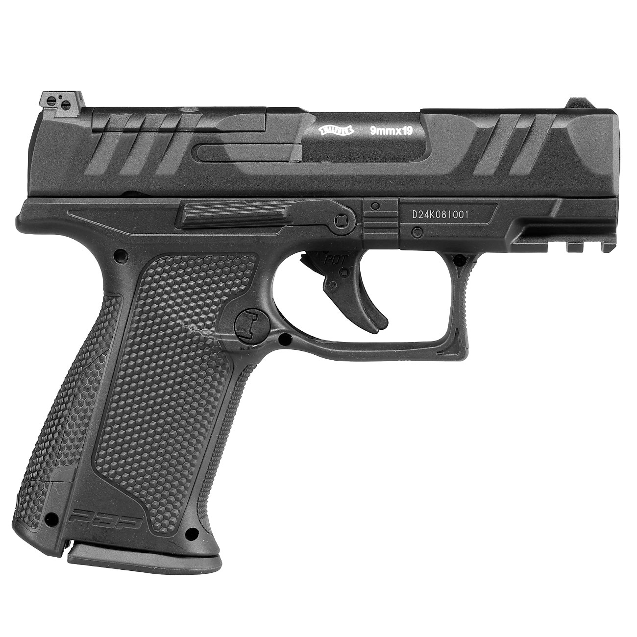 Walther PDP F-Series 3,5 Zoll mit Metallschlitten CO2 NBB 6mm BB schwarz Bild 2