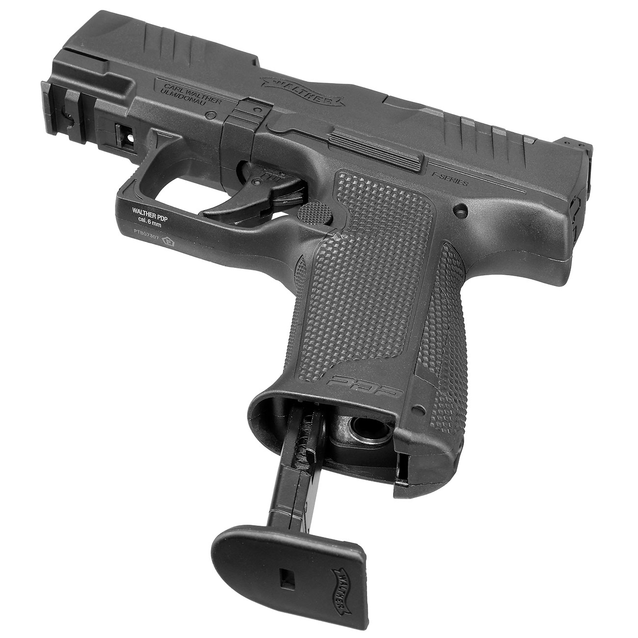 Walther PDP F-Series 3,5 Zoll mit Metallschlitten CO2 NBB 6mm BB schwarz Bild 4
