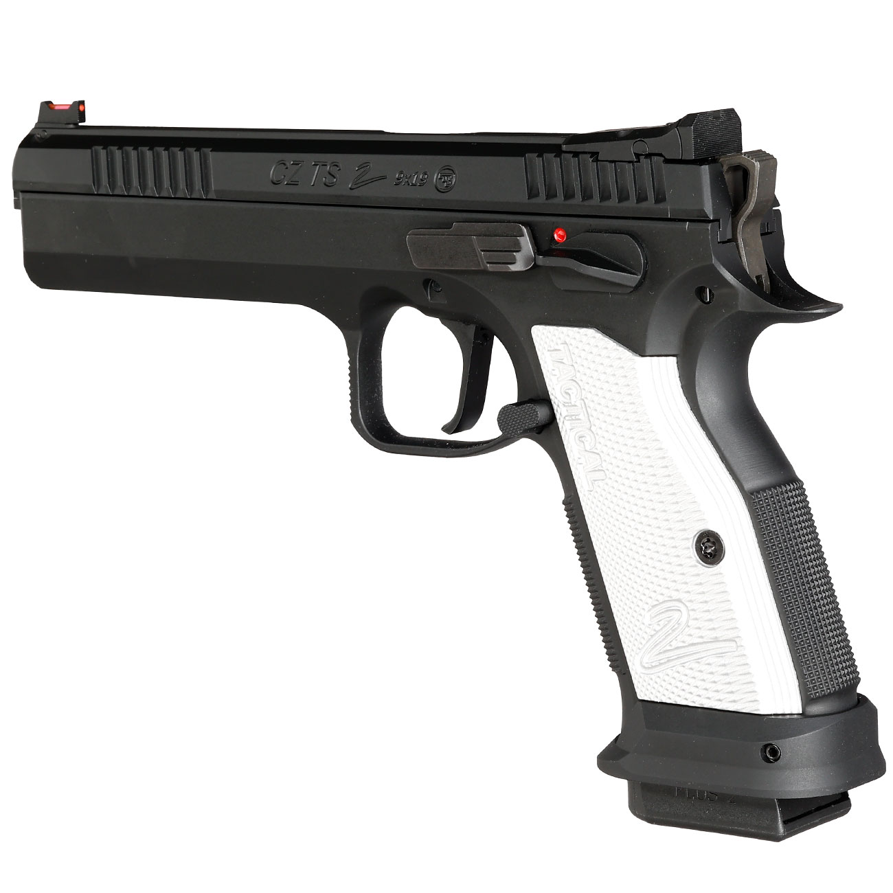 KJ Works CZ TS 2 Silver Vollmetall CO2 BlowBack 6mm BB schwarz Bild 8