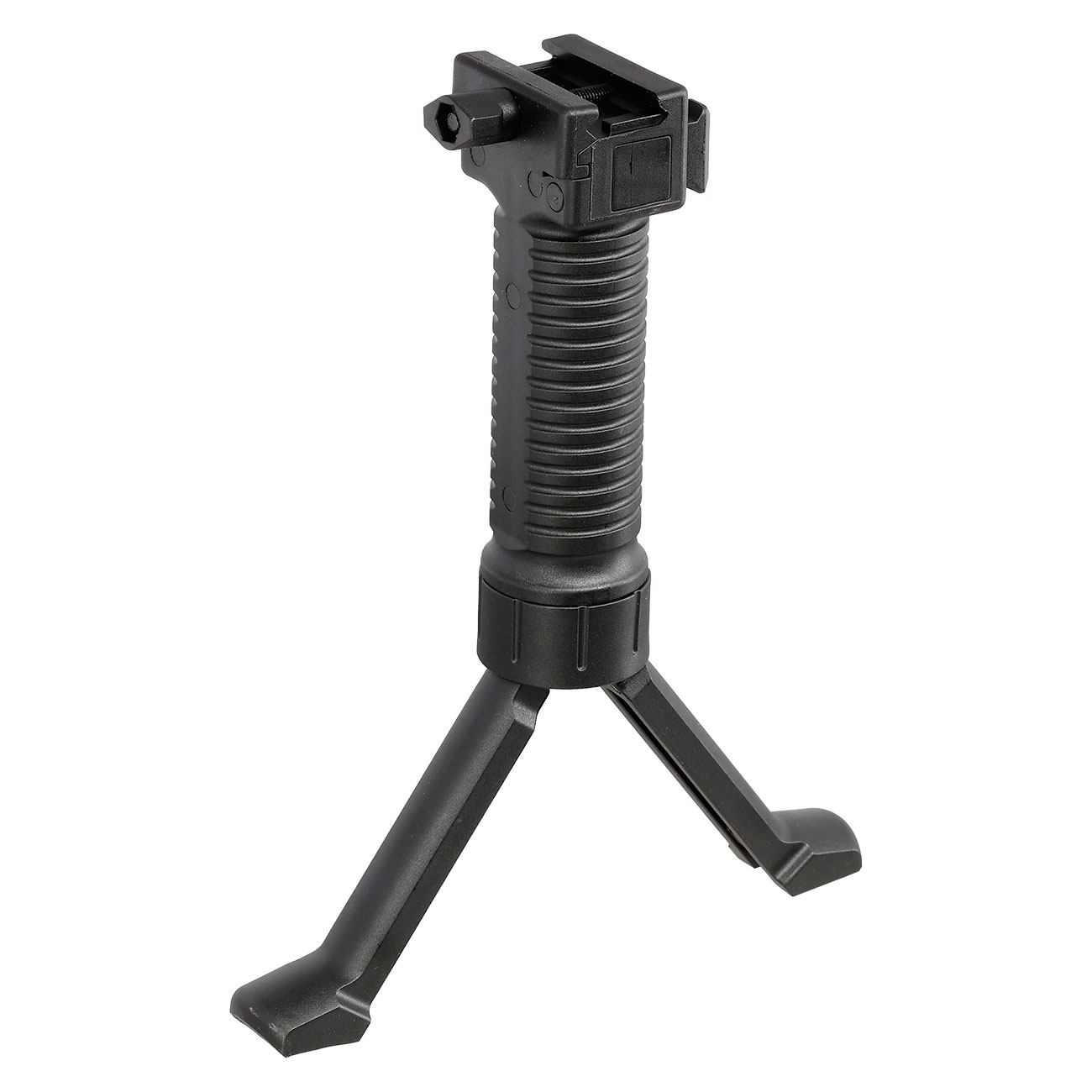 Nuprol Tactical Bipod Frontgriff mit integriertem Zweibein f. 20 - 22mm Schienen schwarz Bild 5
