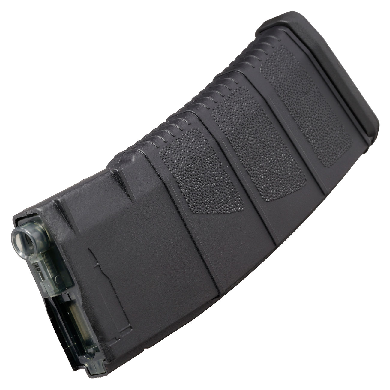 Nuprol M4 / M16 Q-Mag Polymer-Magazin Flash-Mag Hi-Cap 320 Schuss schwarz