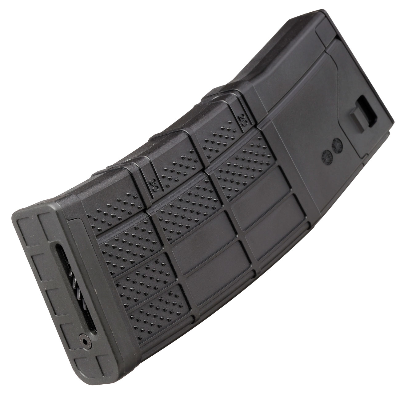 Nuprol M4 / M16 L-Mag Polymer-Magazin Hi-Cap 380 Schuss schwarz Bild 1