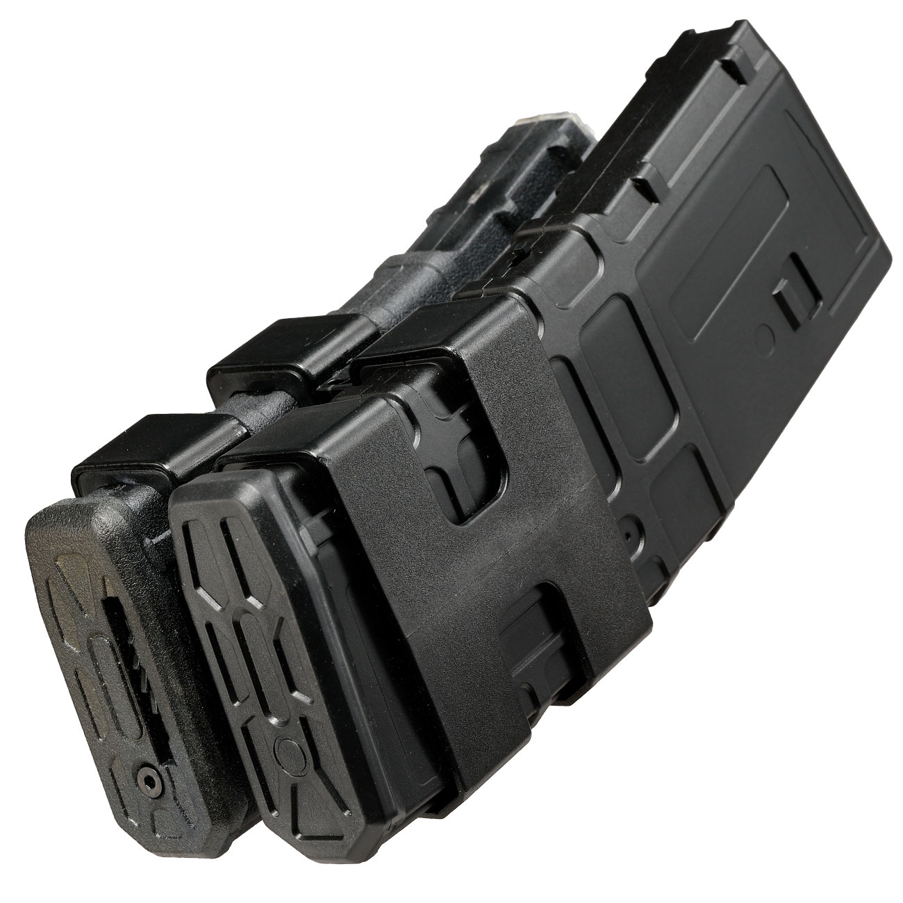 Nuprol M4 / M16 N-Mag Dual-Magazin mit Sound-Control 800 Schuss schwarz - elektrisch Bild 1