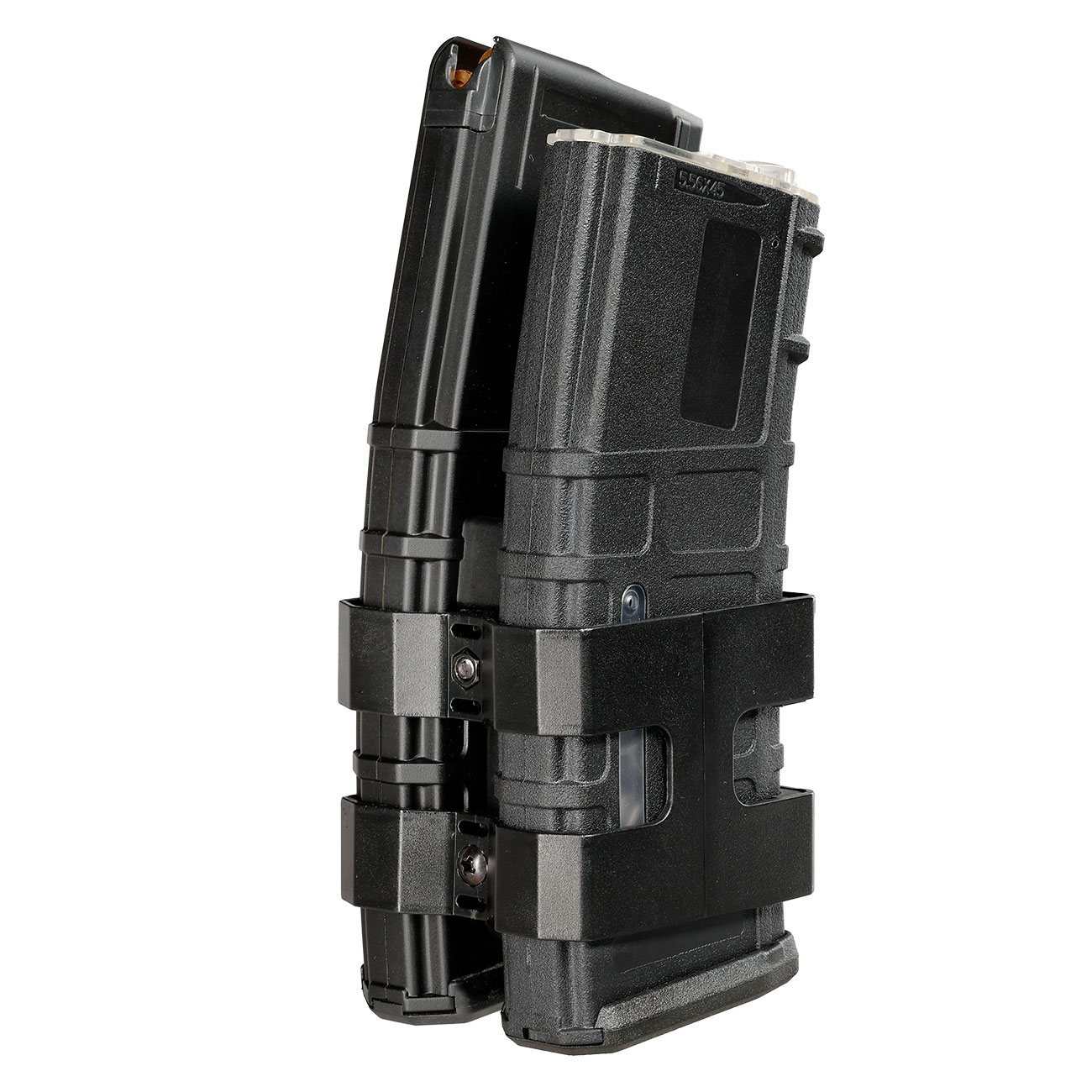 Nuprol M4 / M16 N-Mag Dual-Magazin mit Sound-Control 800 Schuss schwarz - elektrisch Bild 3