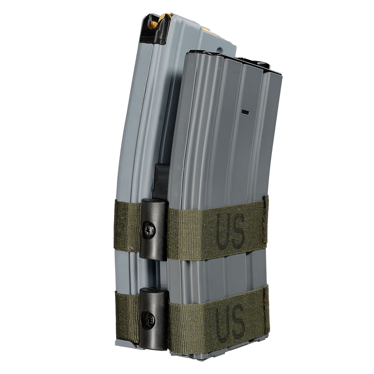Nuprol M4 / M16 Dual-Magazin mit Sound-Control 800 Schuss grau - elektrisch Bild 3