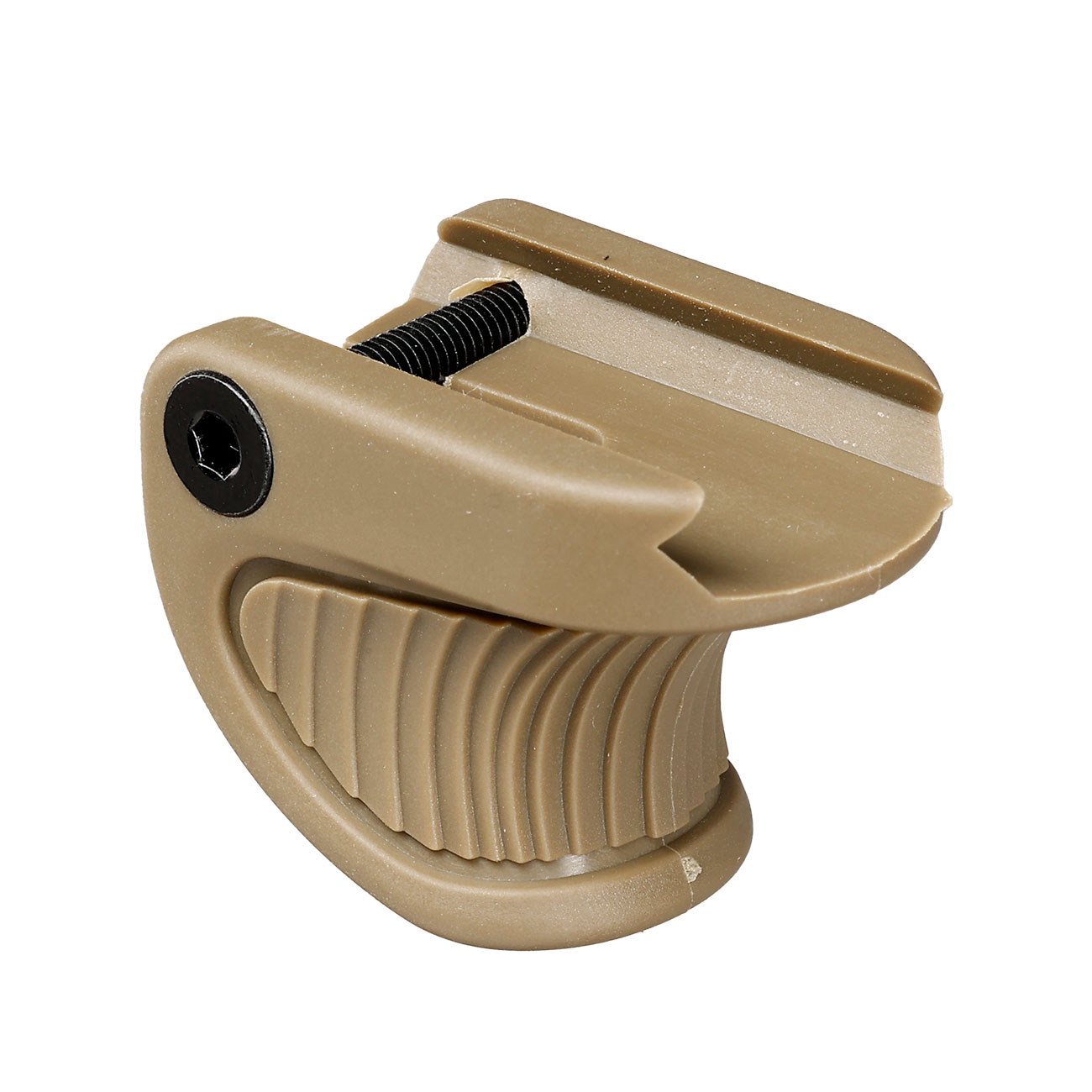 Nuprol Mini Finger Grip / Finger Stop aus Verbundkunststoff fr 20 - 22 mm Schienen tan Bild 4
