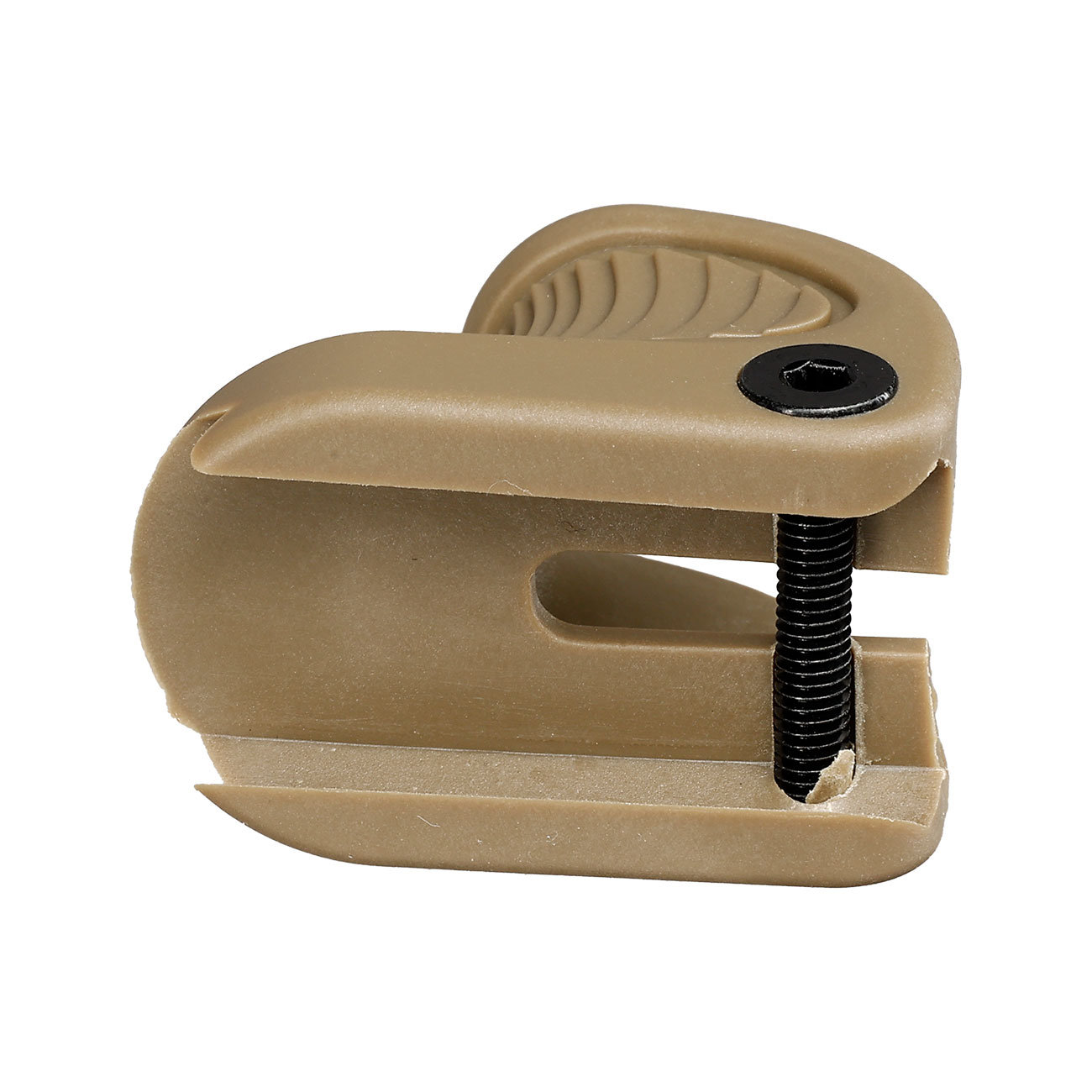Nuprol Mini Finger Grip / Finger Stop aus Verbundkunststoff fr 20 - 22 mm Schienen tan Bild 5