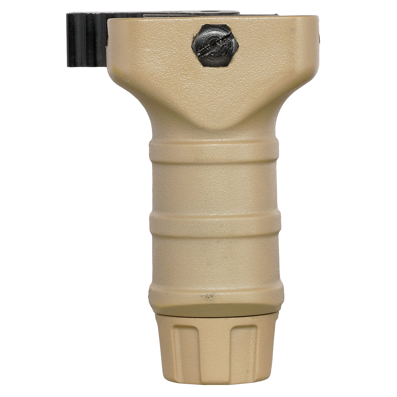 Nuprol QD Stub Ridge Vertical Frontgriff Short-Type f. 20 - 22 mm Schienen tan Bild 3