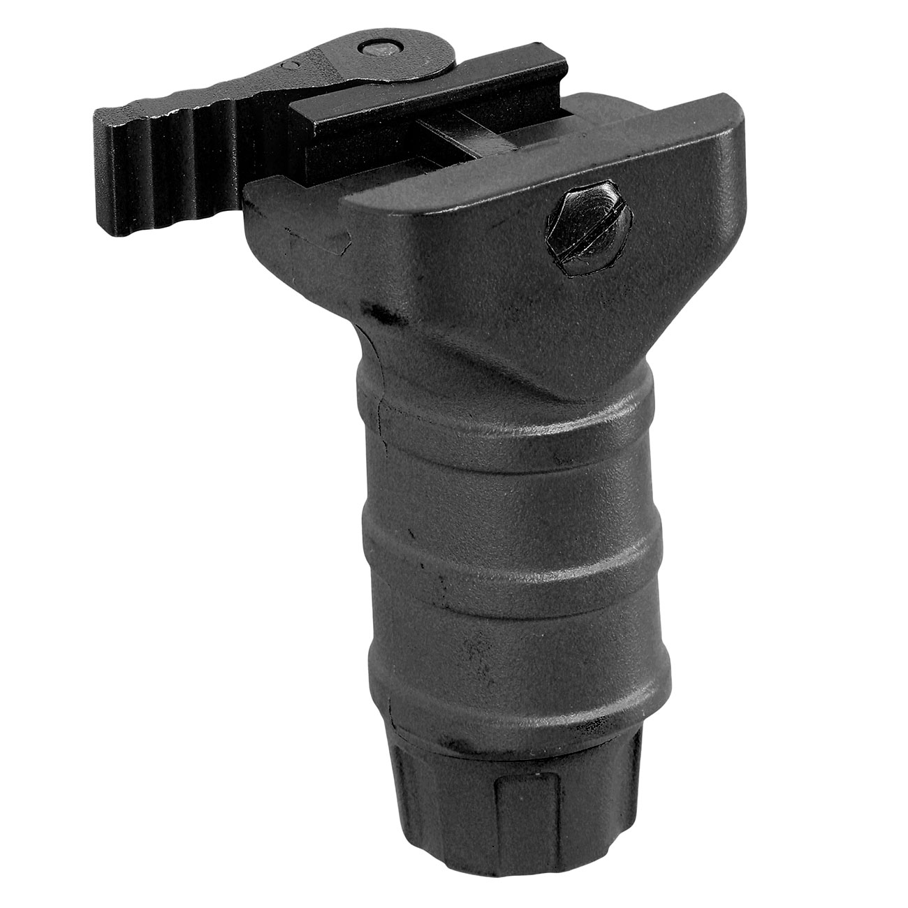 Nuprol QD Stub Ridge Vertical Frontgriff Short-Type f. 20 - 22 mm Schienen schwarz Bild 1
