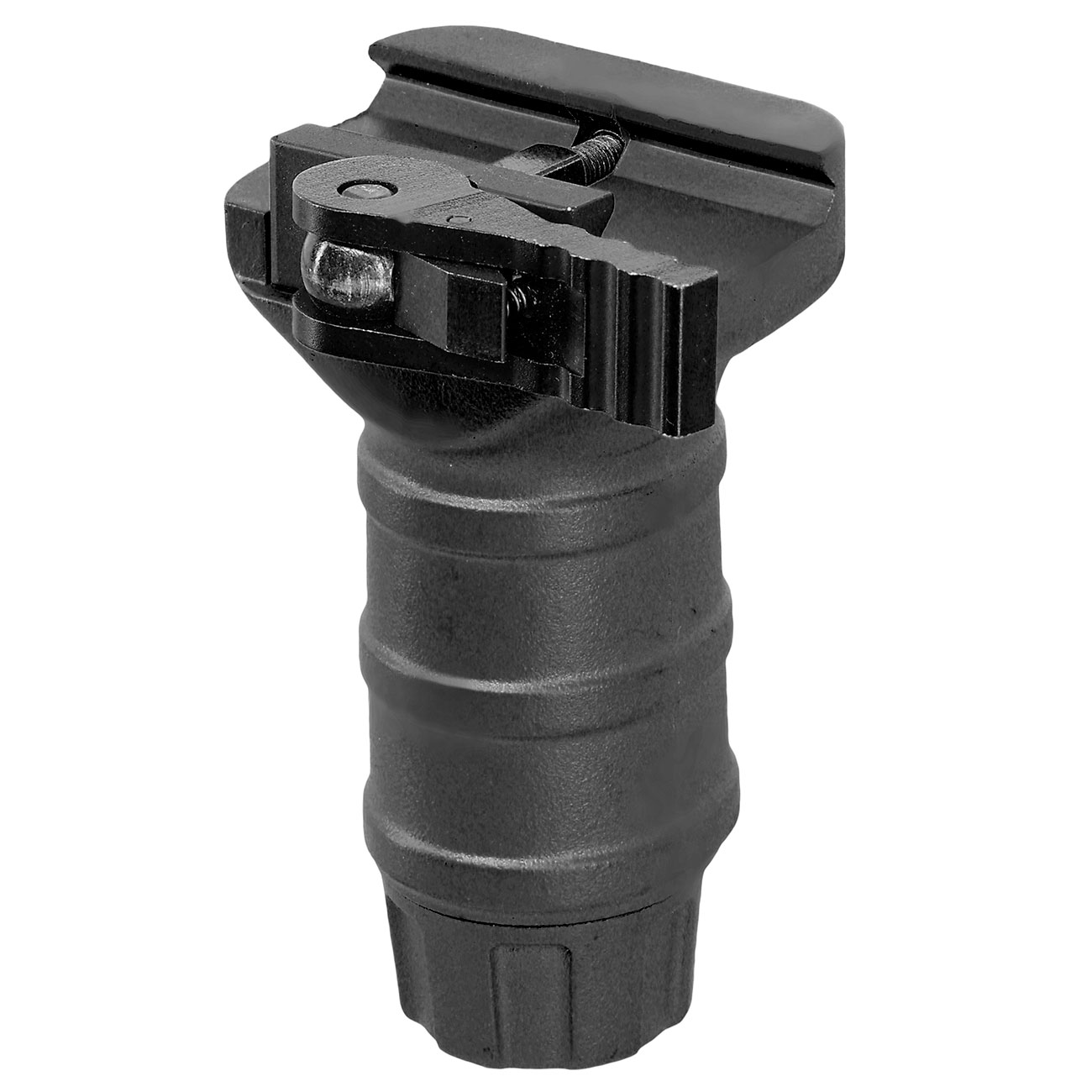 Nuprol QD Stub Ridge Vertical Frontgriff Short-Type f. 20 - 22 mm Schienen schwarz Bild 6