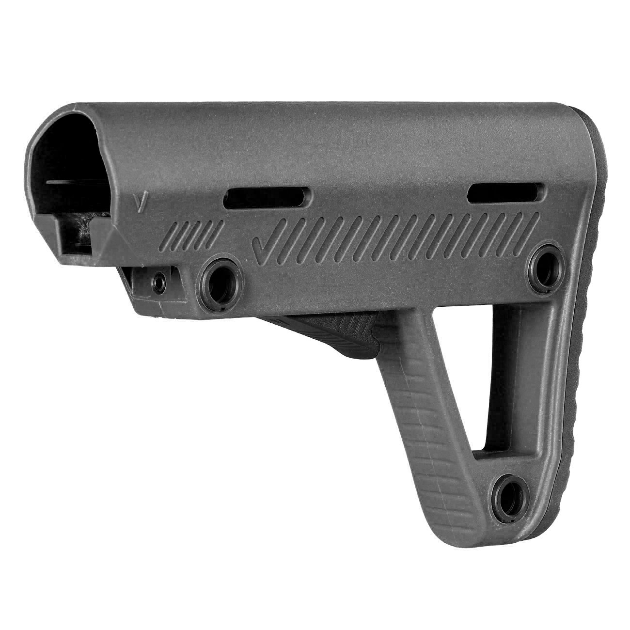 Vorsk VMP-2 Style Retractable Stock / Ausziehschaft f. M4 GBB Stock Tube schwarz