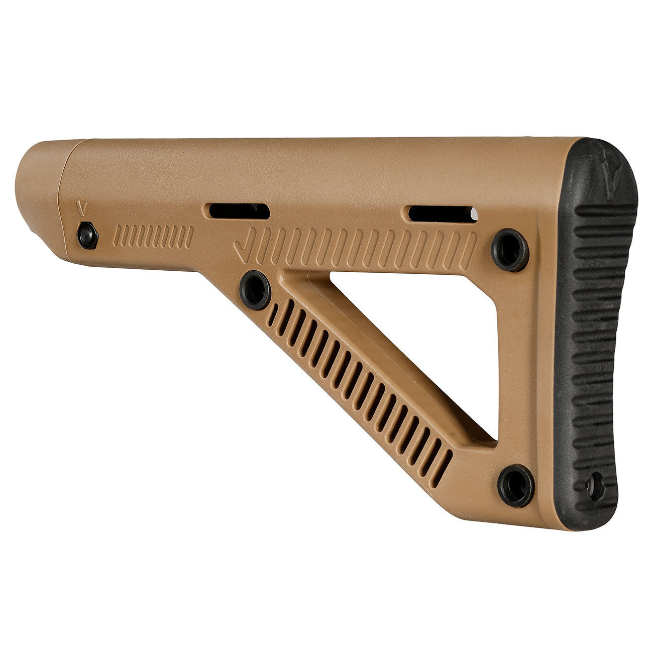 Vorsk VMP-2 Style Fixed DMR Stock / fester Schaft f. M4 GBB Stock Tube tan Bild 3