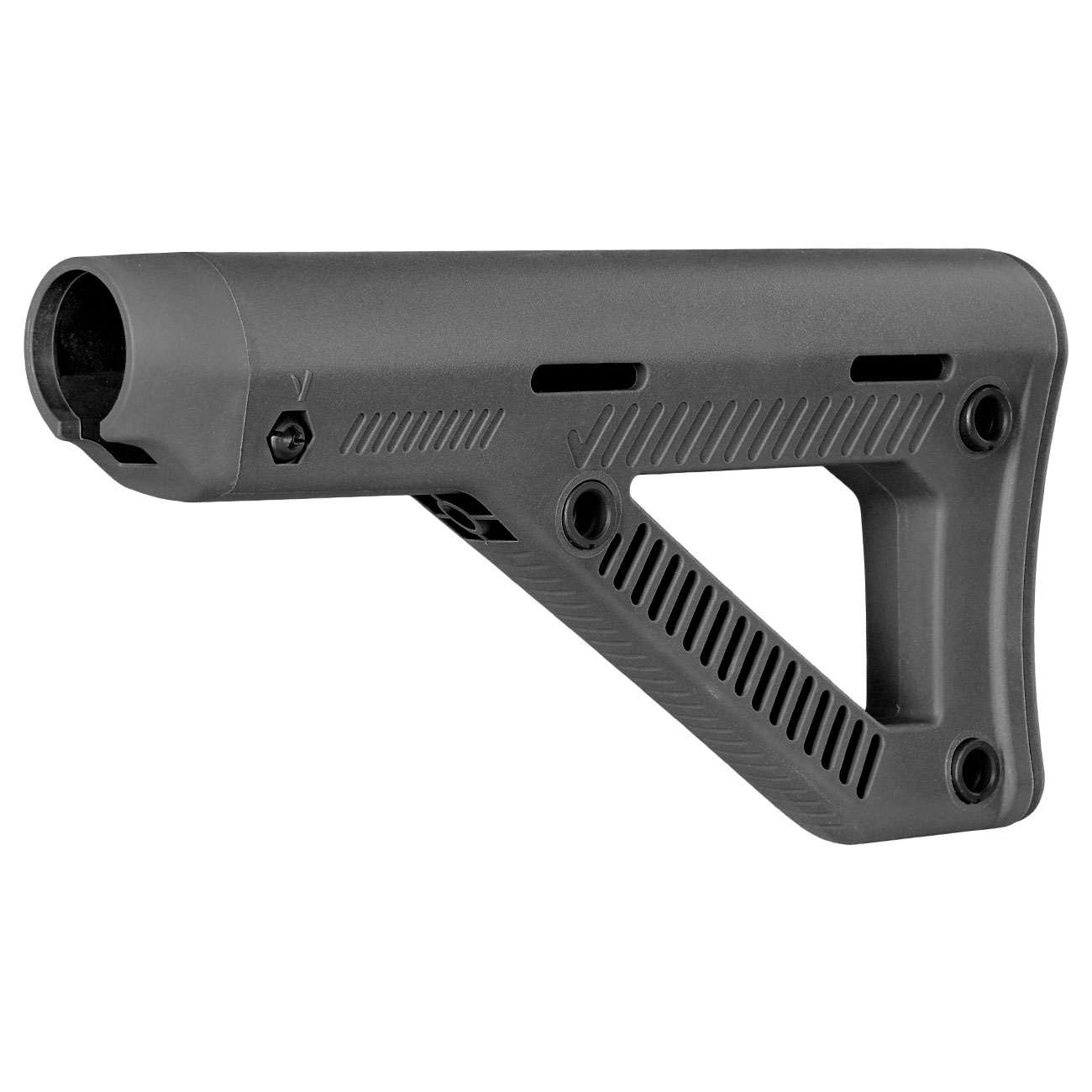 Vorsk VMP-2 Style Fixed DMR Stock / fester Schaft f. M4 GBB Stock Tube schwarz
