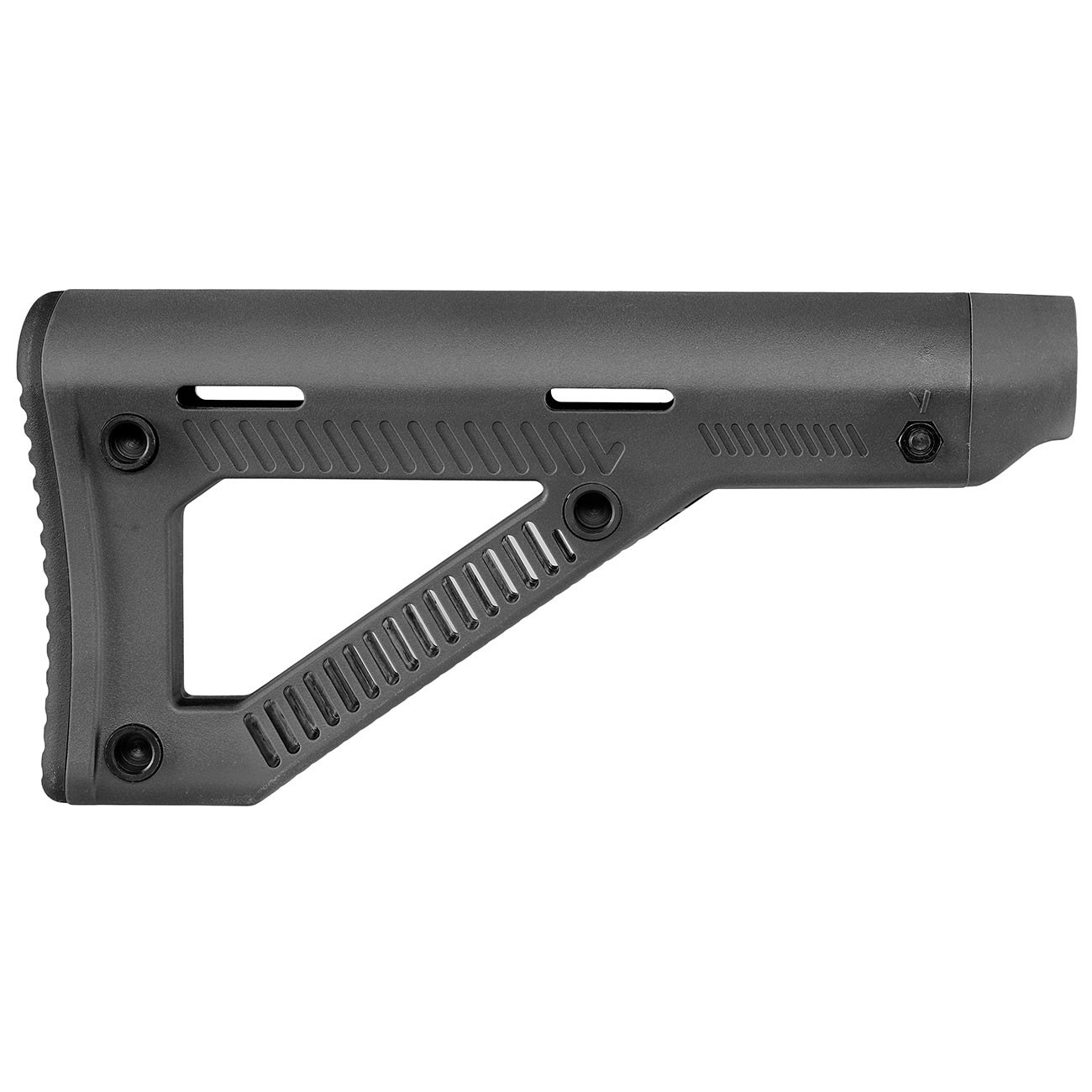 Vorsk VMP-2 Style Fixed DMR Stock / fester Schaft f. M4 GBB Stock Tube schwarz Bild 2