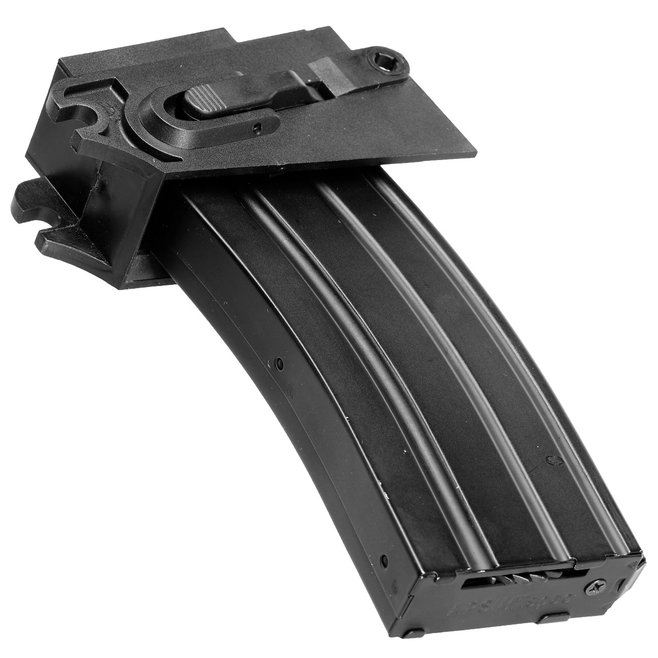 Nuprol M4 Magazin Adapter / Conversion Kit f. G36 AEG / S-AEG Gewehre schwarz Bild 6