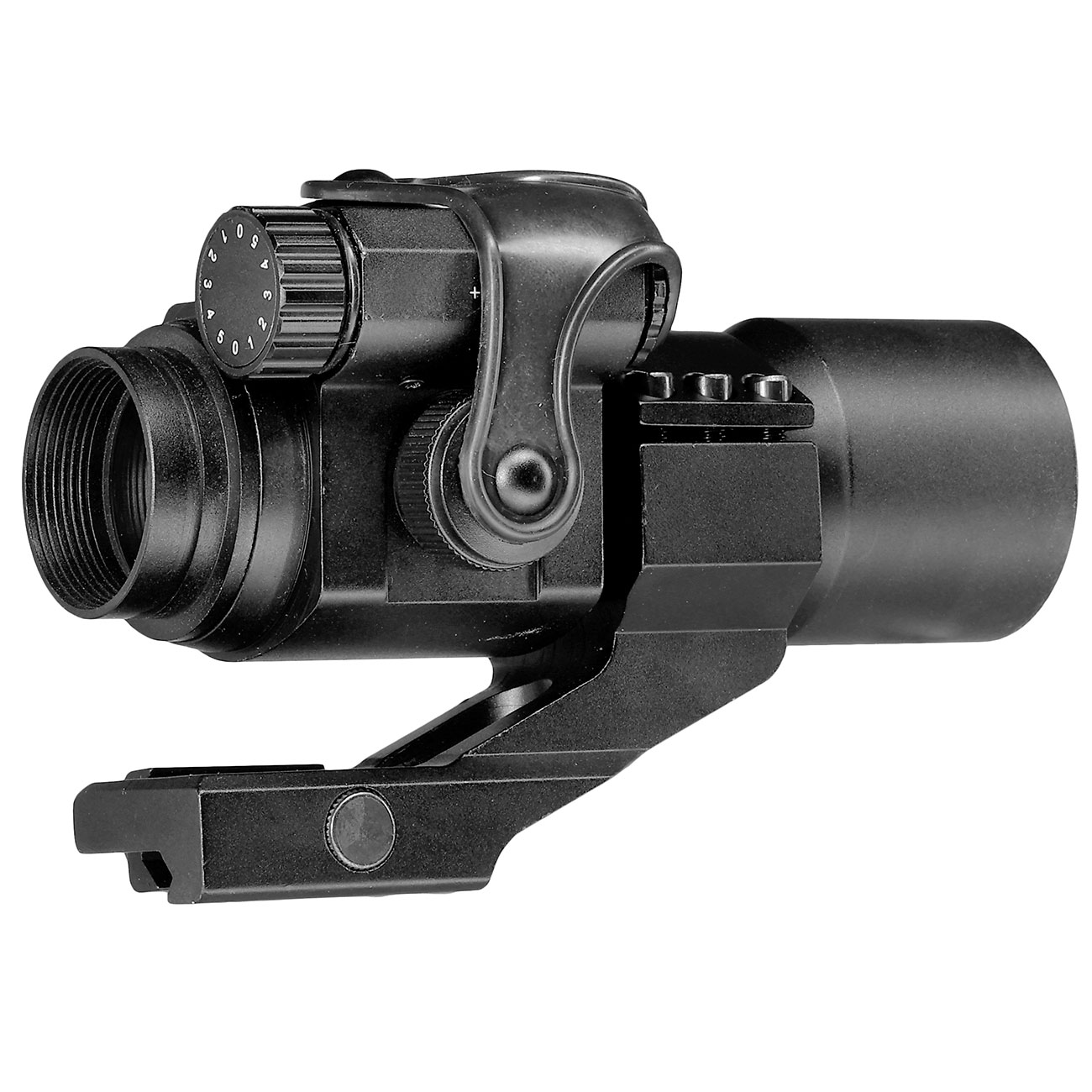 MAX Tactical HD-1 Red- / Green-Dot Leuchtpunktzielgert m. Cantilever Mount schwarz Bild 1