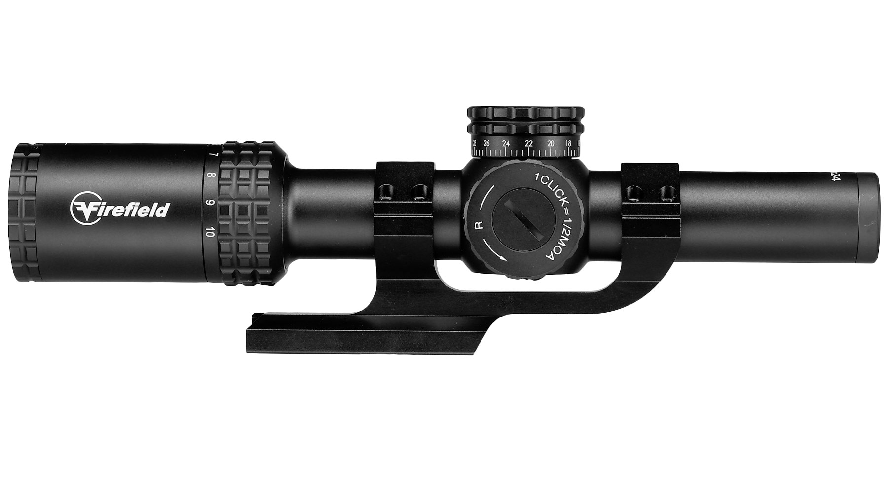 Firefield RapidStrike 1-10x24 Circle-Dot Zielfernrohr beleuchtet inkl. 20-22mm Cantilever Mount schwarz Bild 5