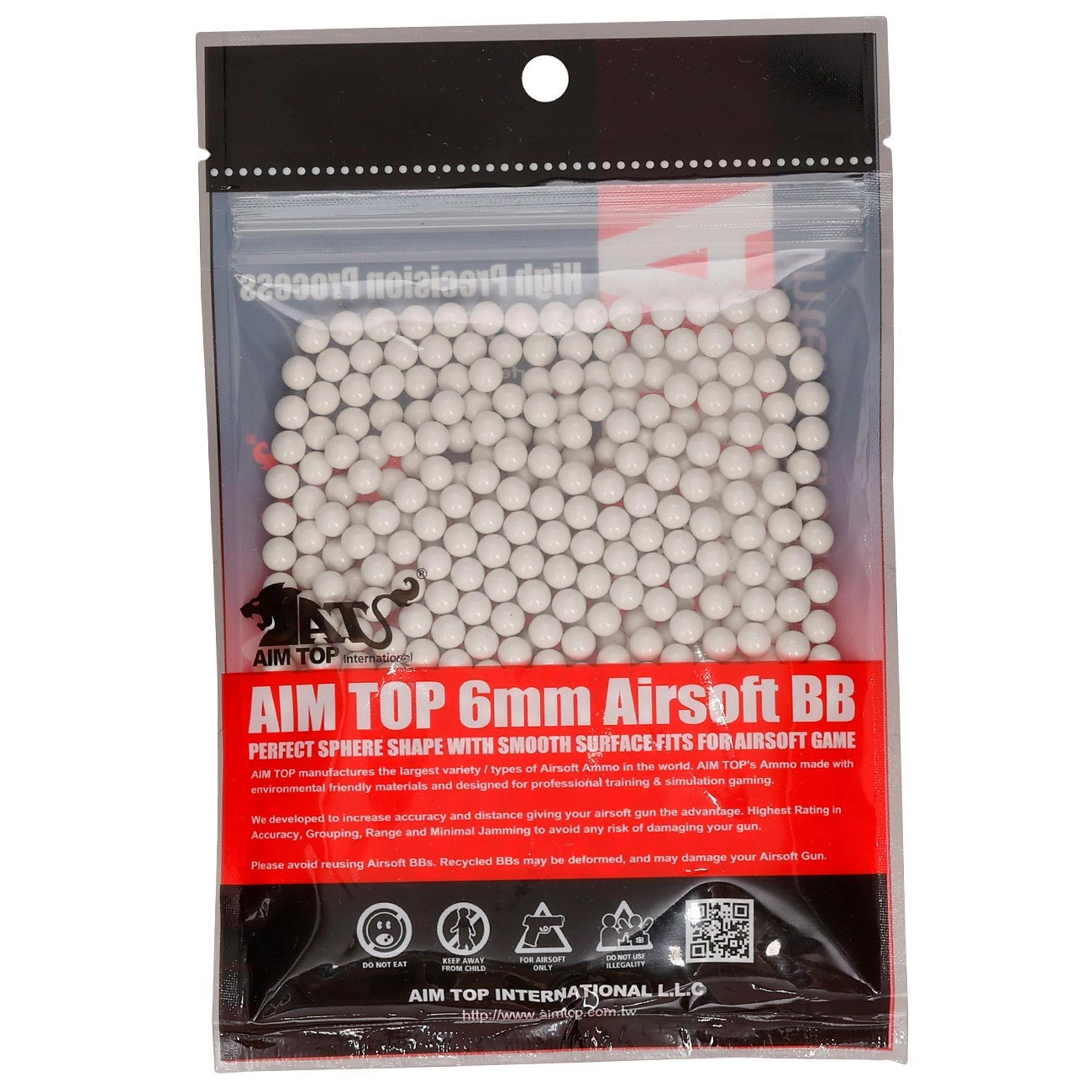 AIM Top High Precision 0.20g 500er Beutel weiss Bild 1