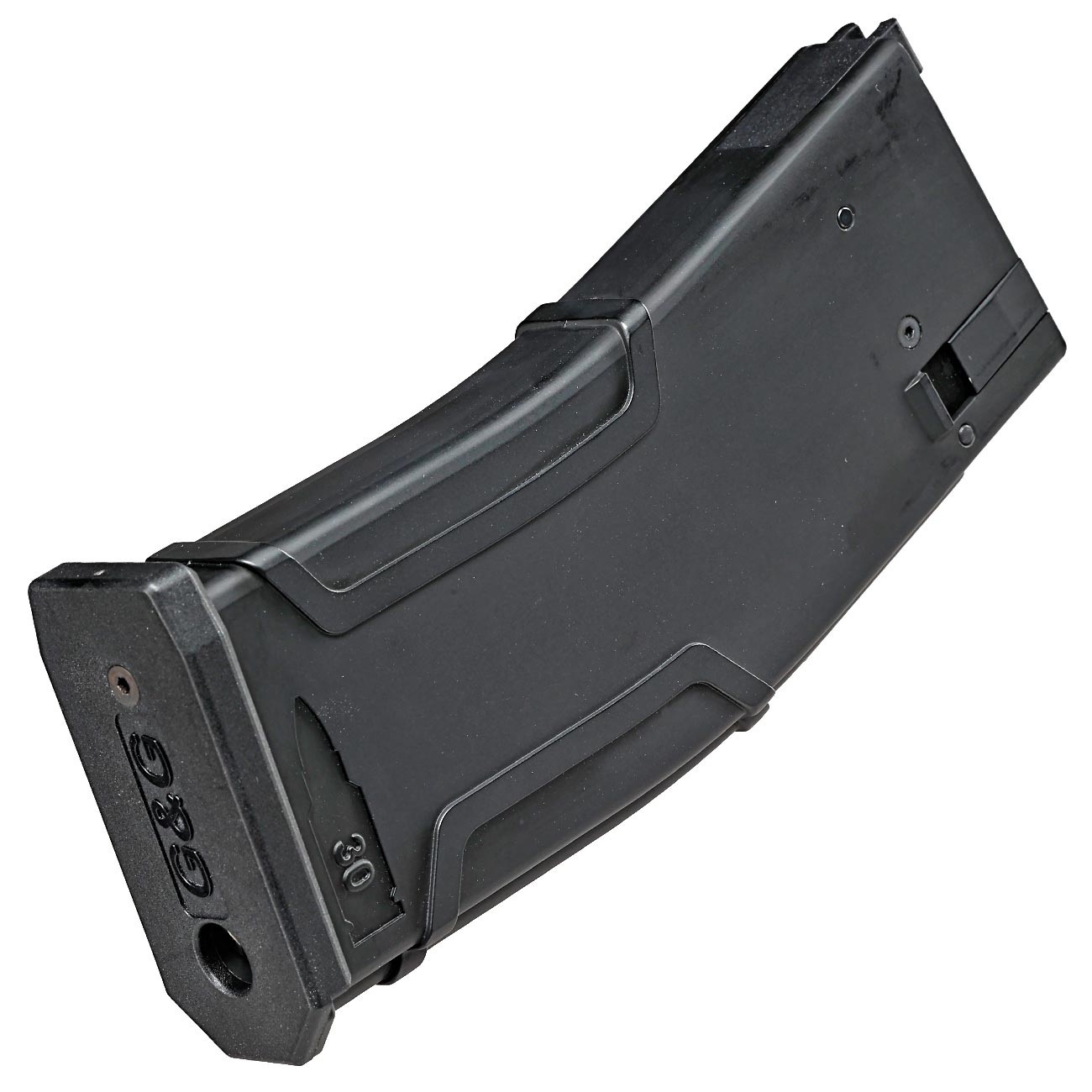G&G M4 MGCR 556 GBB Metall Magazin Low-Cap / Mil-Sim 30 Schuss schwarz - Softairgas Version Bild 1