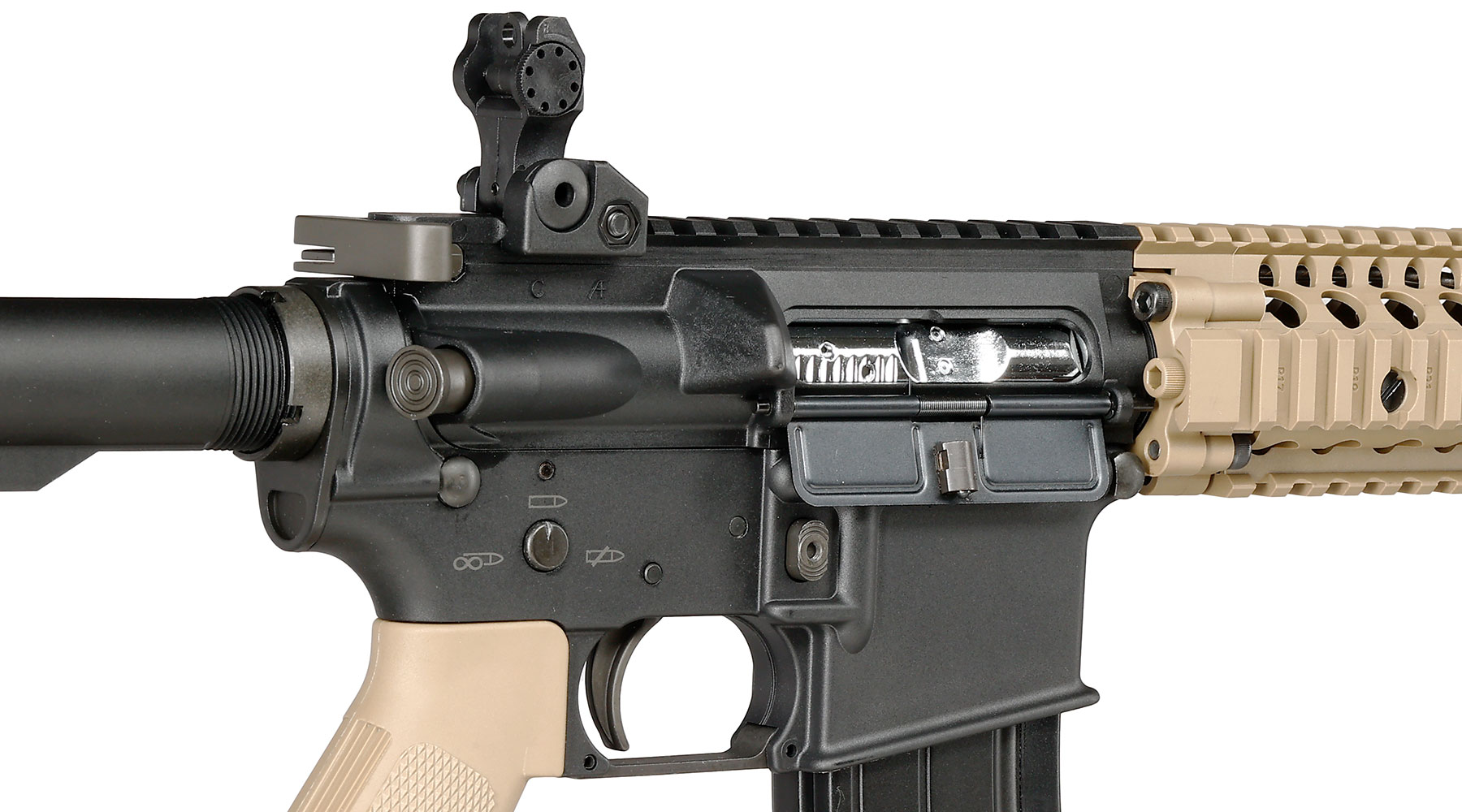King Arms TWS MK18 MOD1 Lite Polymergehuse Gas-Blow-Back 6mm BB Dualtone Bild 8