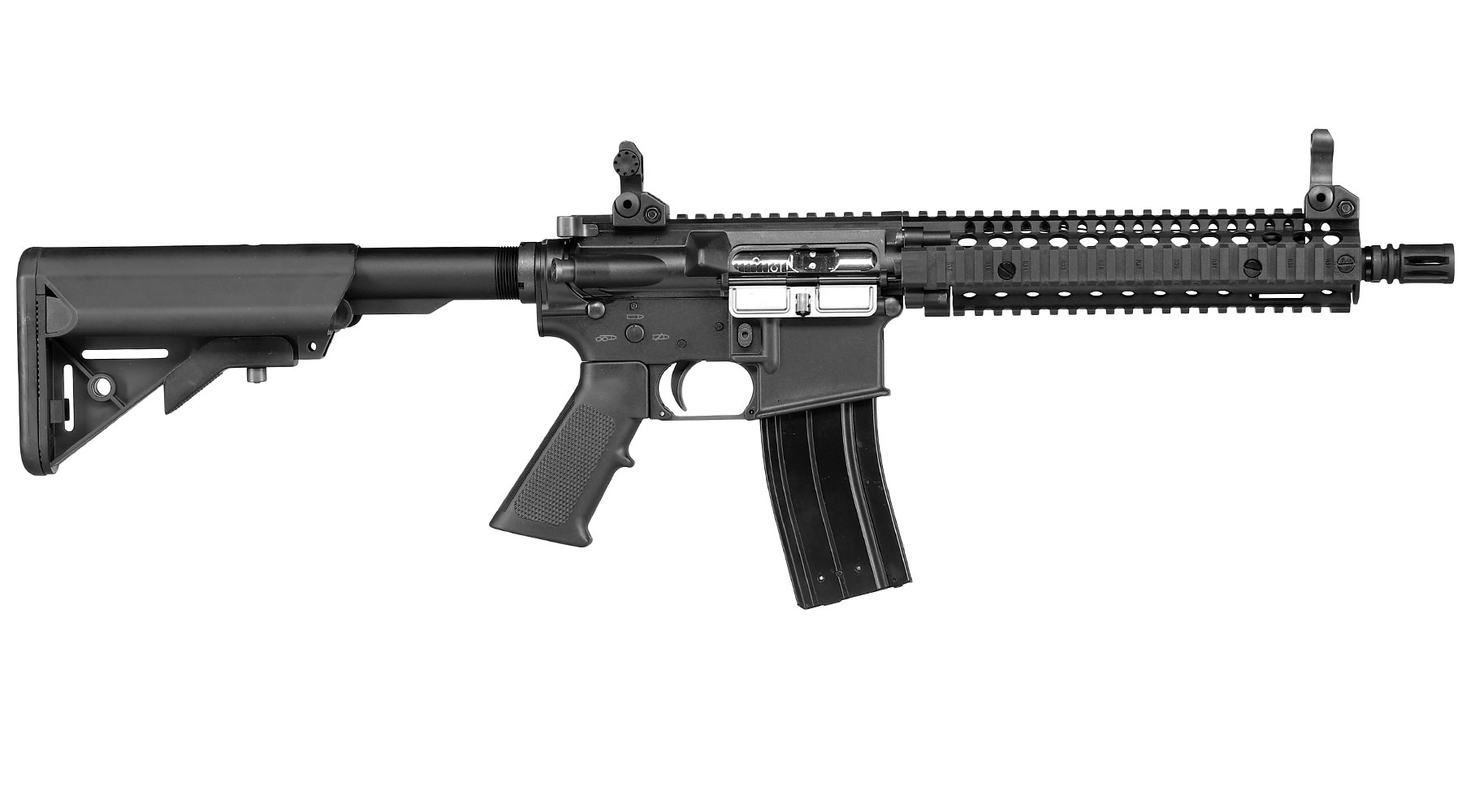 King Arms TWS MK18 MOD1 Lite Polymergehuse Gas-Blow-Back 6mm BB schwarz Bild 2