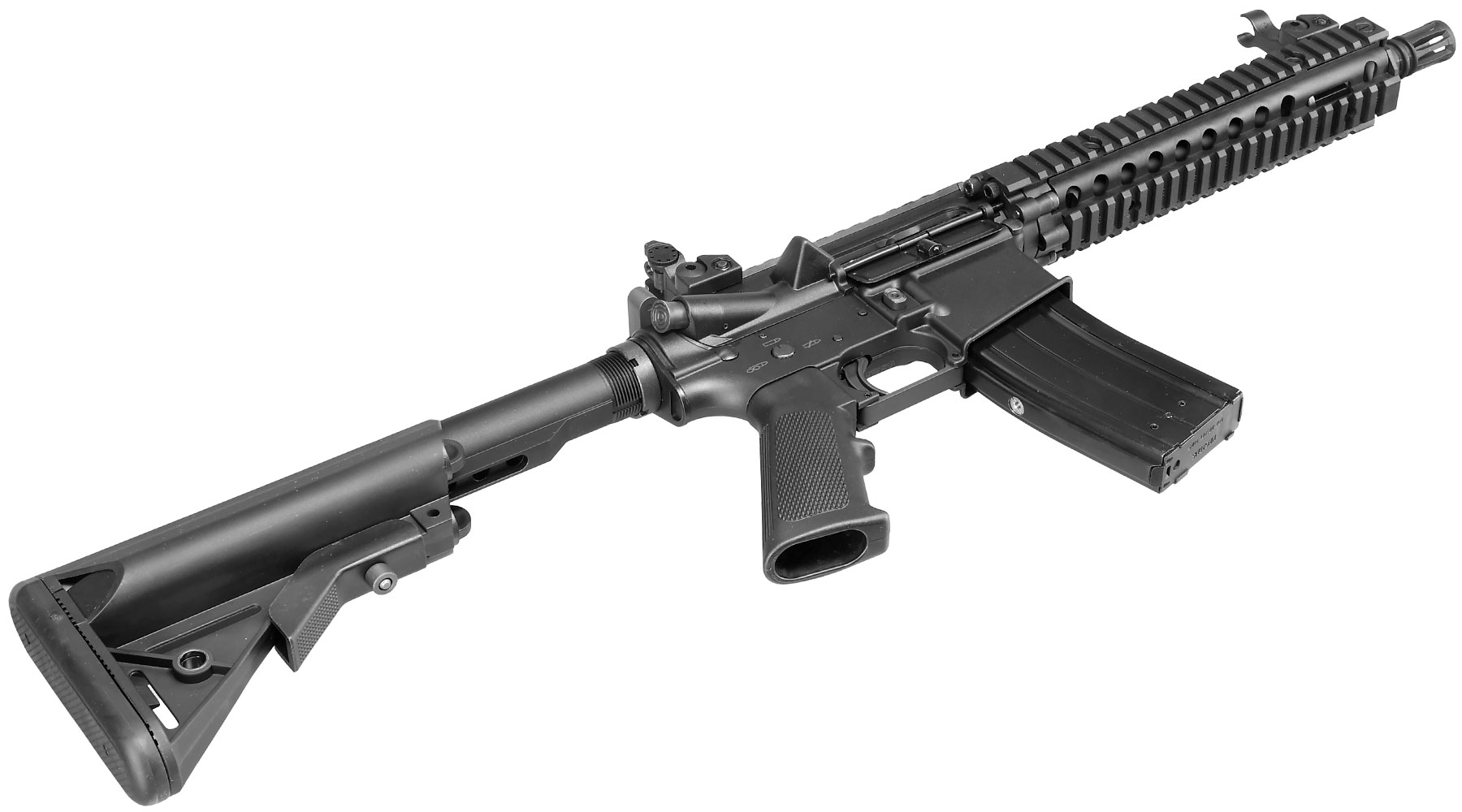 King Arms TWS MK18 MOD1 Lite Polymergehuse Gas-Blow-Back 6mm BB schwarz Bild 5