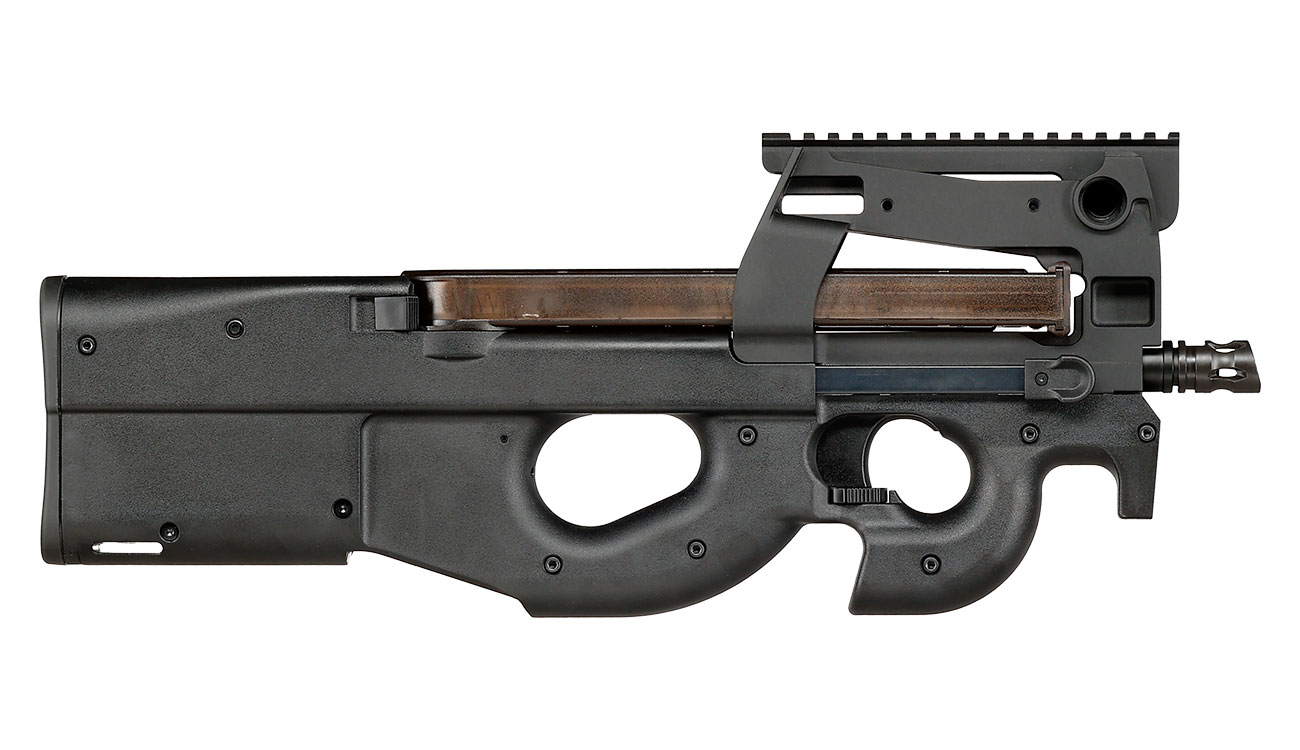 Krytac FN Herstal P90 Polymergehuse S-AEG 6mm BB schwarz Bild 2