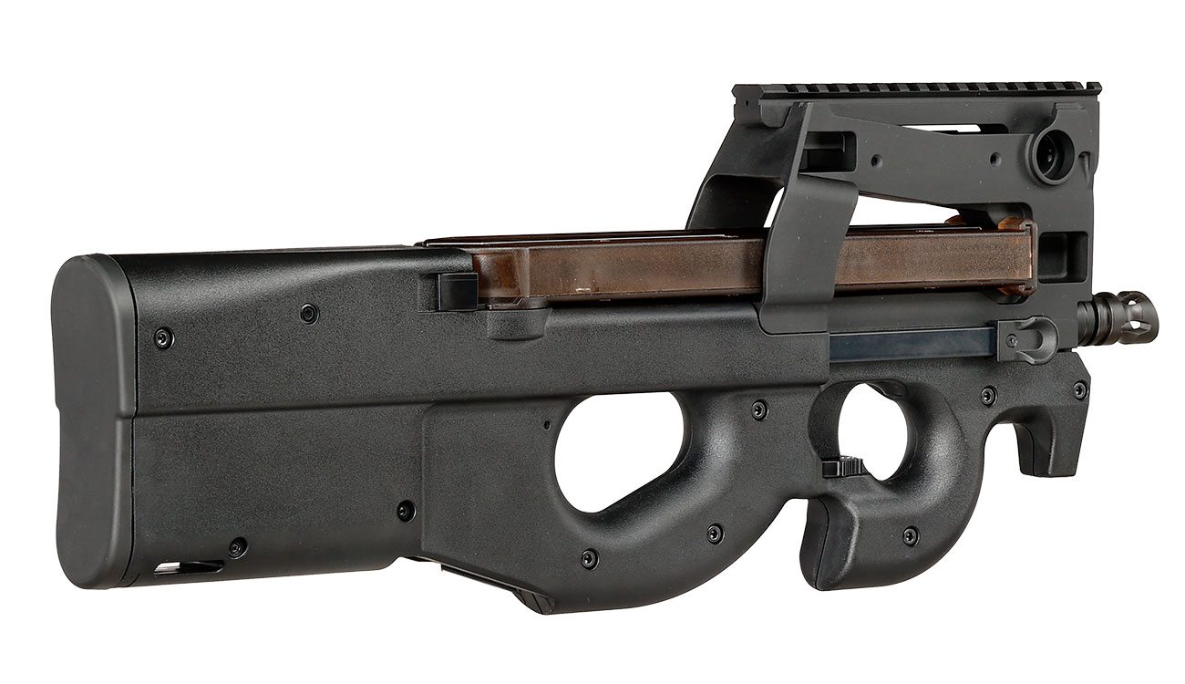 Krytac FN Herstal P90 Polymergehuse S-AEG 6mm BB schwarz Bild 3