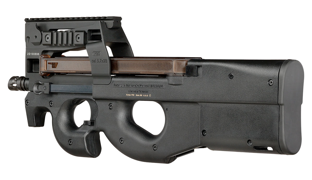 Krytac FN Herstal P90 Polymergehuse S-AEG 6mm BB schwarz Bild 9