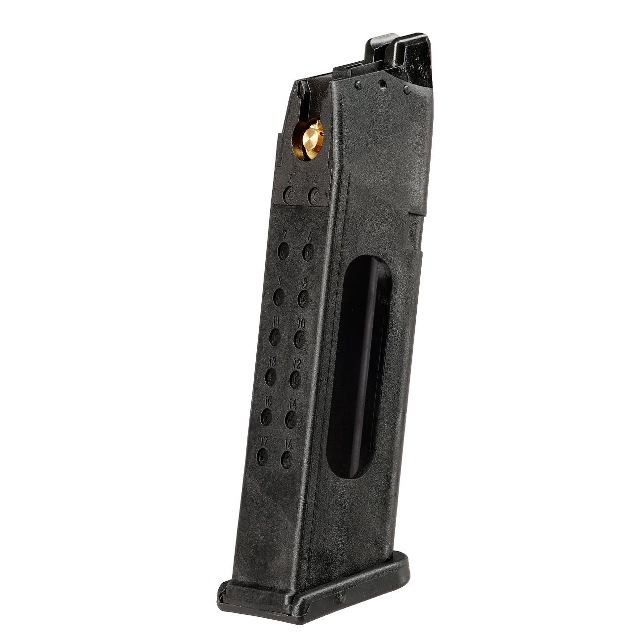VFC Reload CO2 Magazin 22 Schuss f. VFC G17 / G18 / G19 GBB schwarz - CO2-Version Bild 1
