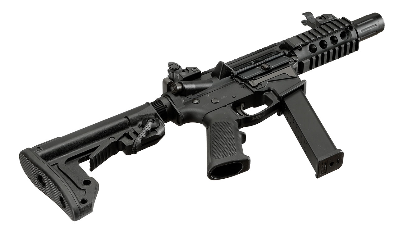 King Arms TWS 9mm SBR Lite Polymergehuse Gas-Blow-Back 6mm BB schwarz Bild 5