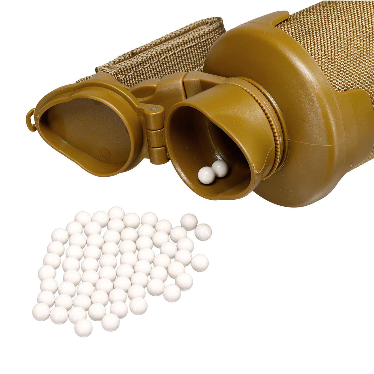 Strike Systems Nylon BB Soft Shell Storage Bag Kugelbeutel fr 3000 6mm BBs tan Bild 5
