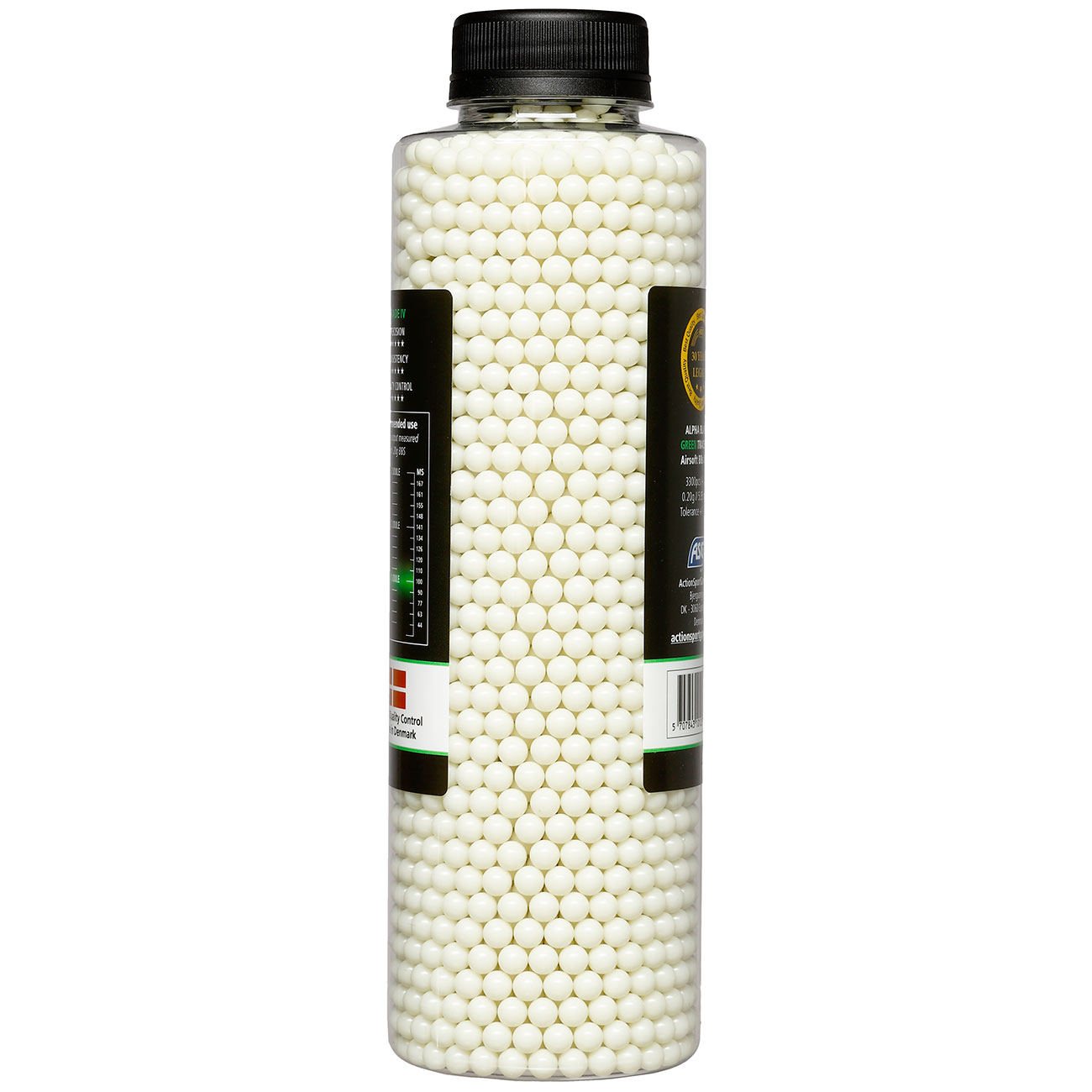 ASG Alpha Blaster Tracer Grade IV Precision BBs 0,20g 3.300er Flasche grn Bild 1
